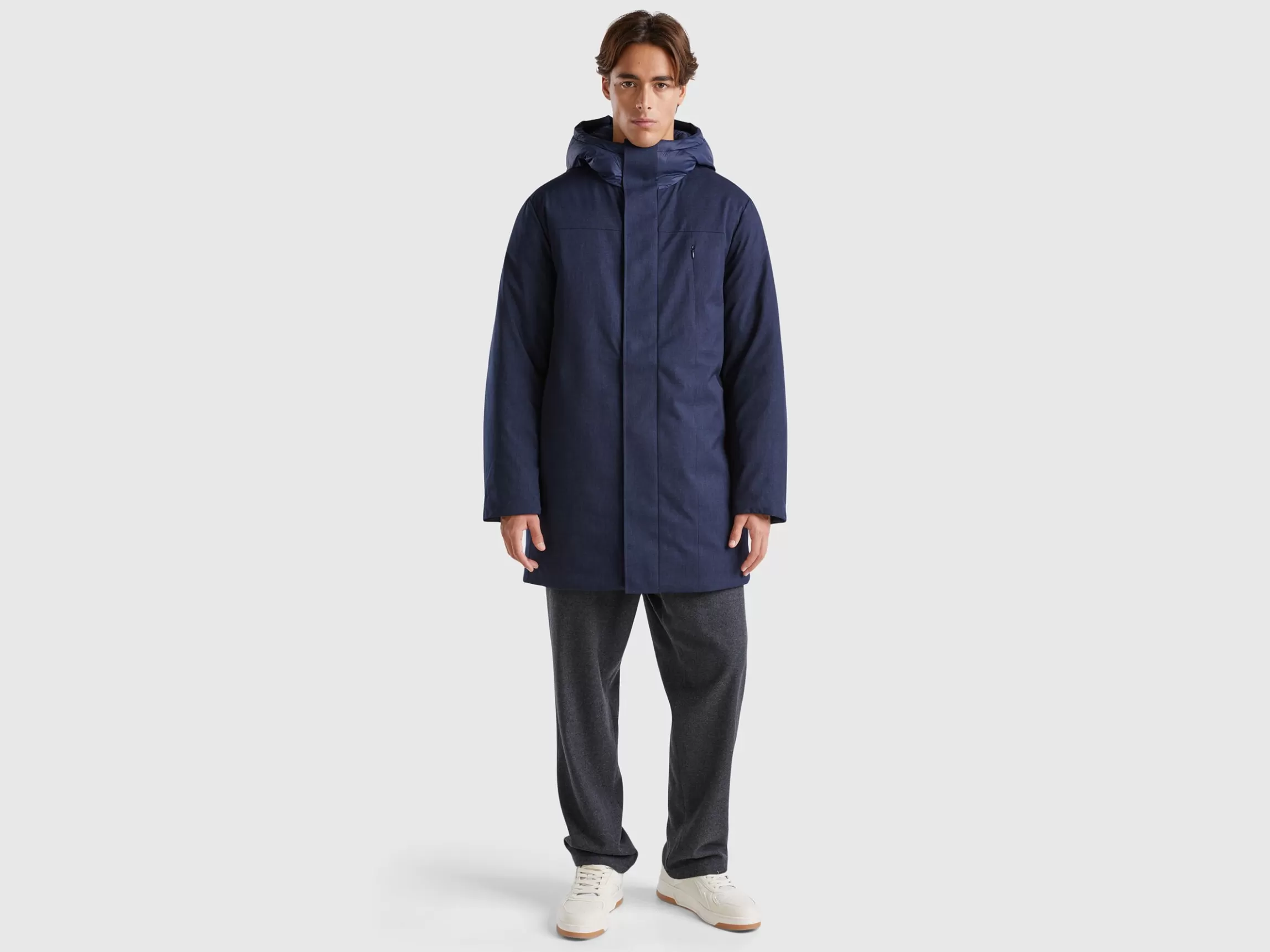 United Colors of Benetton Long "Rain defender" parka