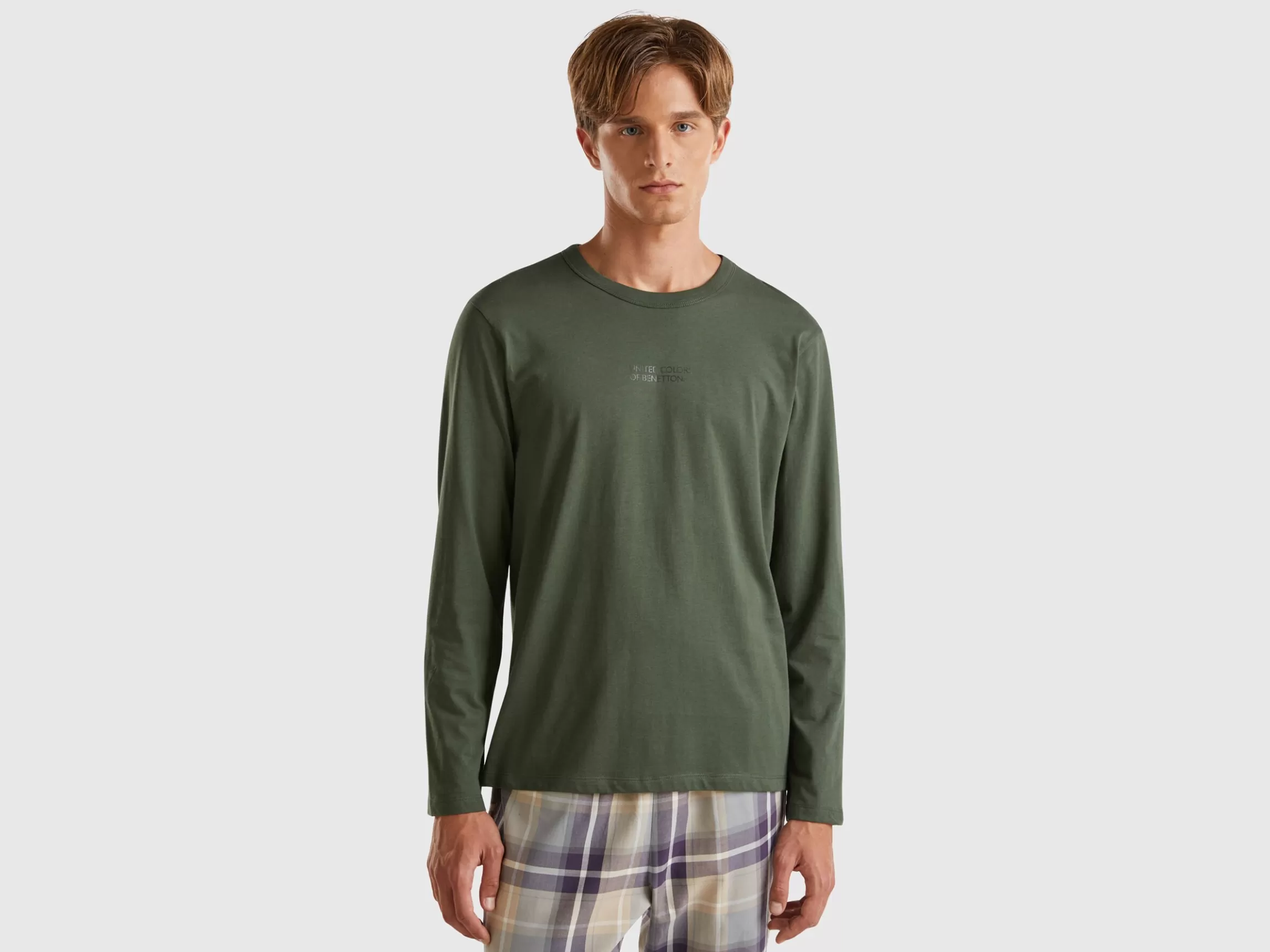 United Colors of Benetton Long sleeve 100% cotton top