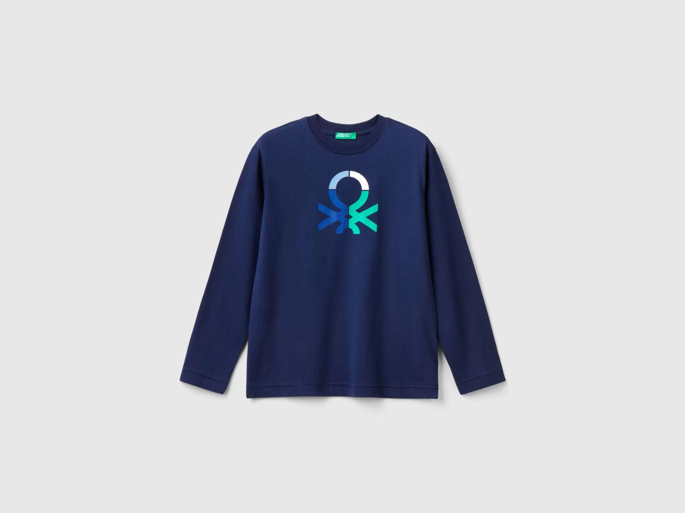 United Colors of Benetton Long sleeve 100% organic cotton t-shirt
