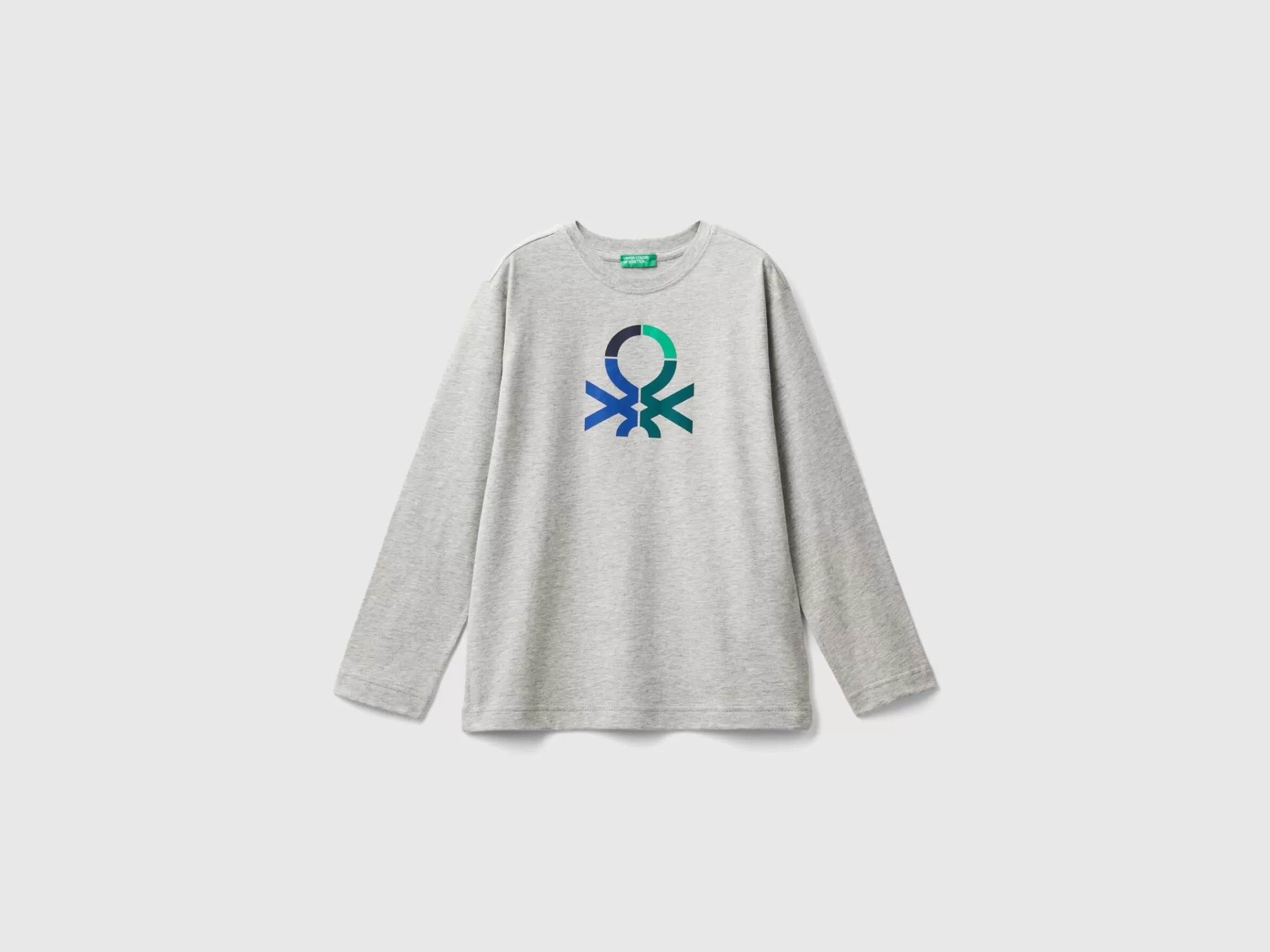 United Colors of Benetton Long sleeve 100% organic cotton t-shirt