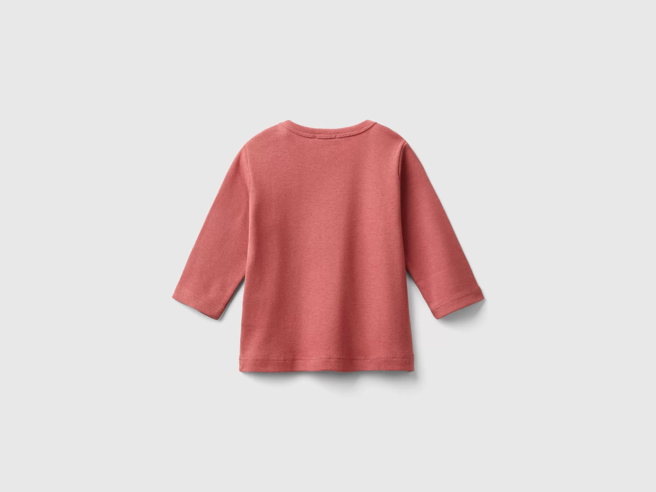 United Colors of Benetton Long sleeve 100% organic cotton t-shirt