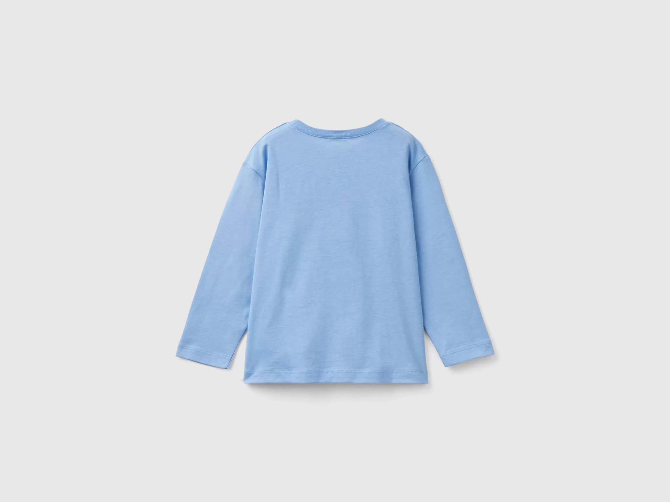 United Colors of Benetton Long sleeve organic cotton t-shirt