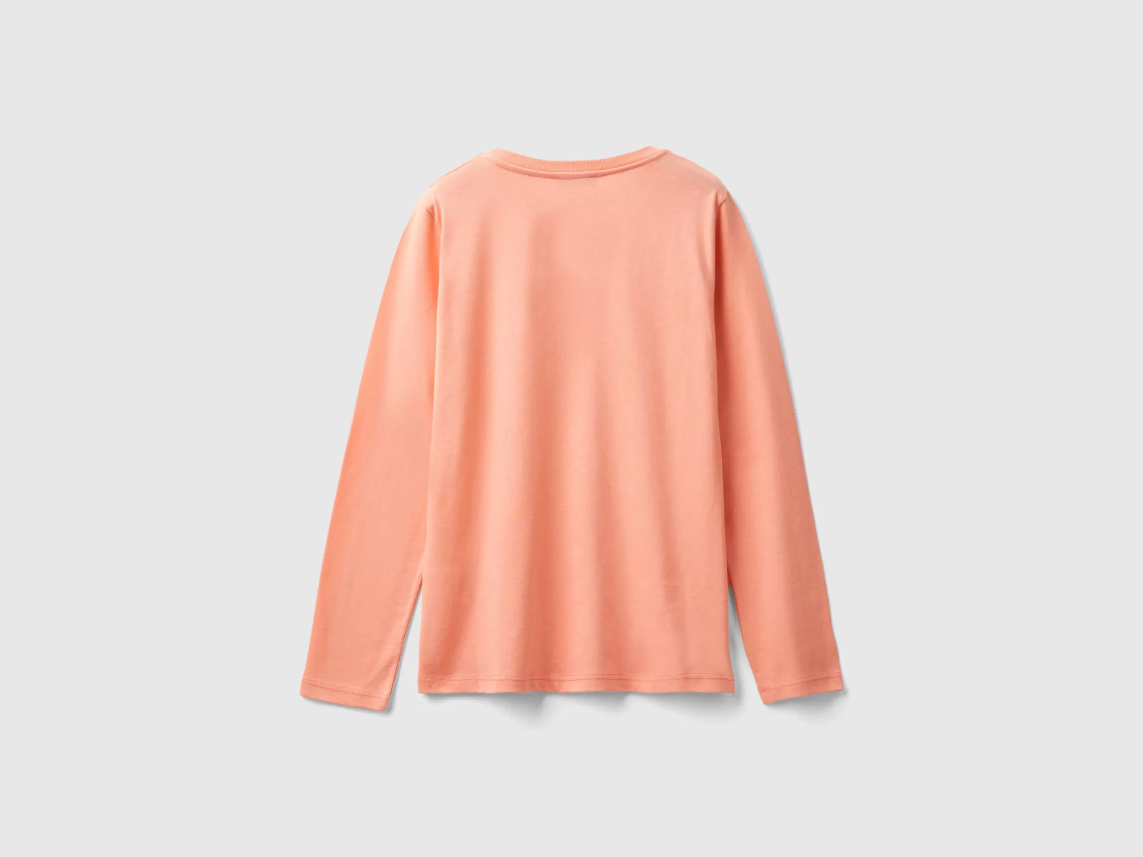 United Colors of Benetton Long sleeve organic cotton t-shirt