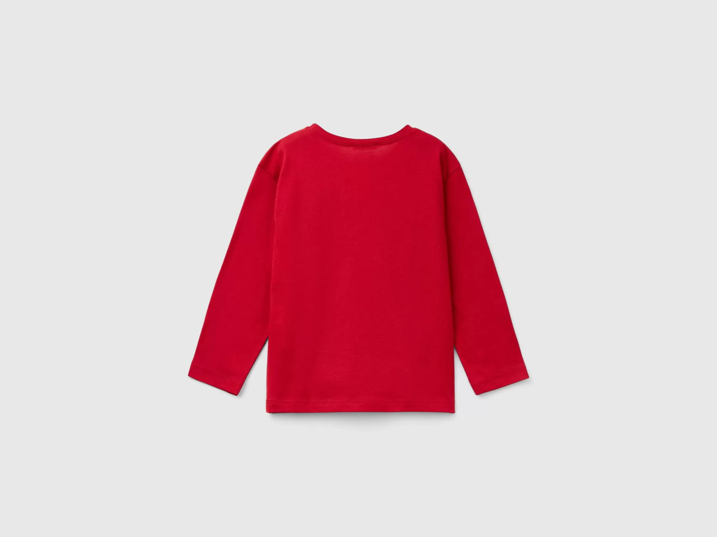 United Colors of Benetton Long sleeve organic cotton t-shirt