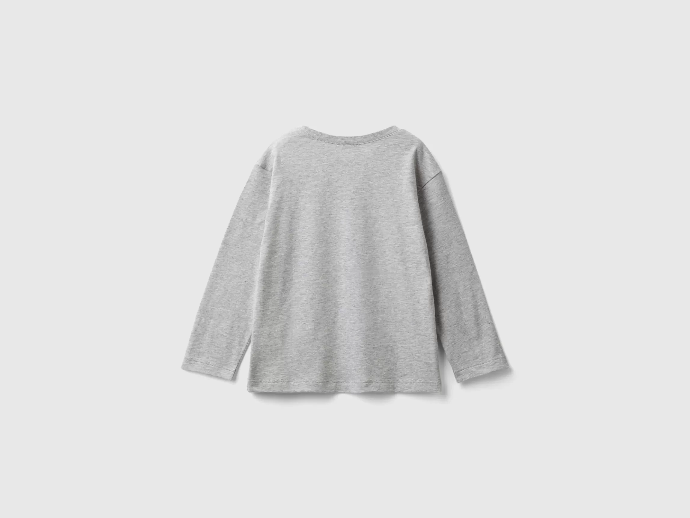 United Colors of Benetton Long sleeve organic cotton t-shirt