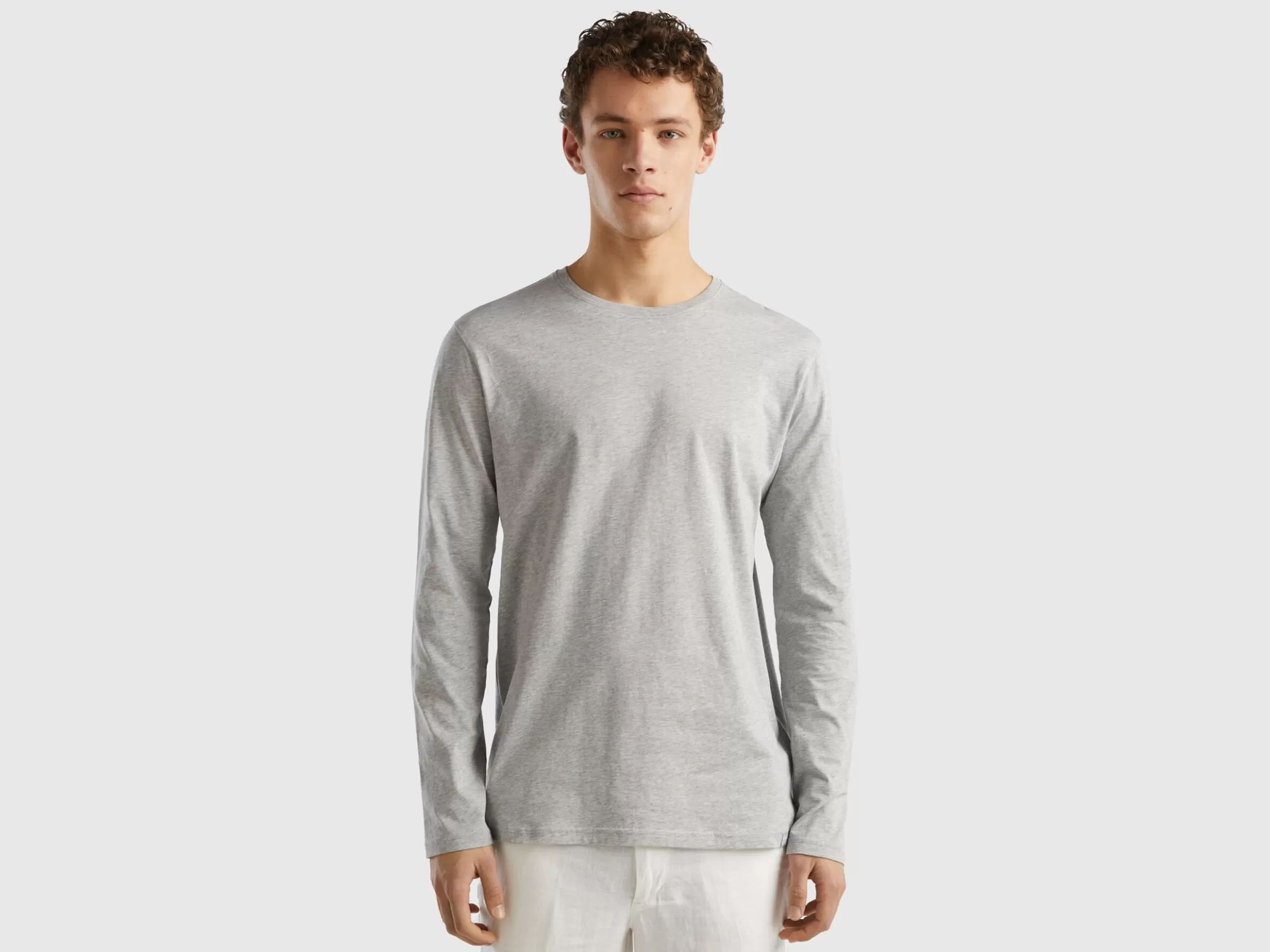 United Colors of Benetton Long sleeve pure cotton t-shirt