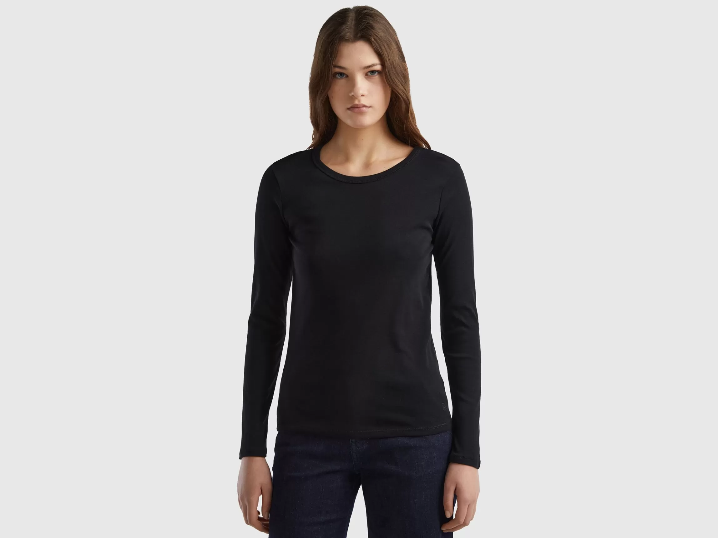 United Colors of Benetton Long sleeve pure cotton t-shirt