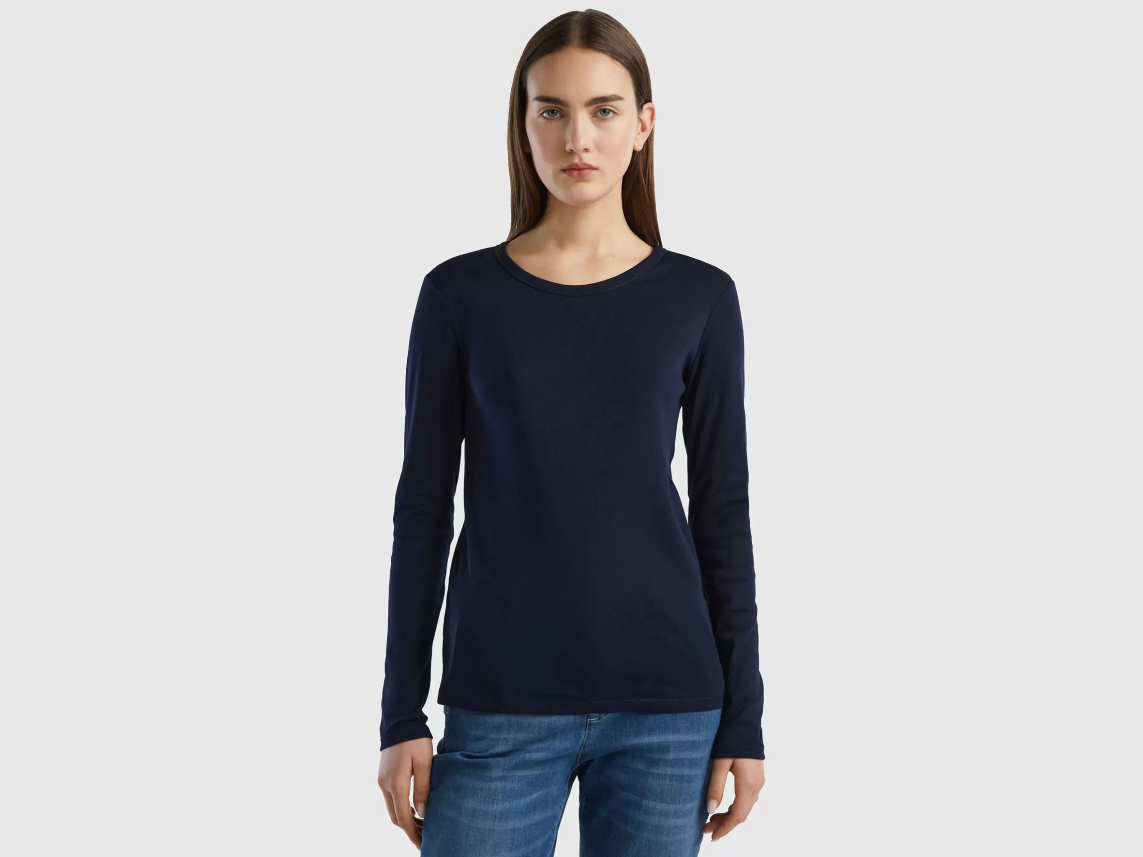 United Colors of Benetton Long sleeve pure cotton t-shirt