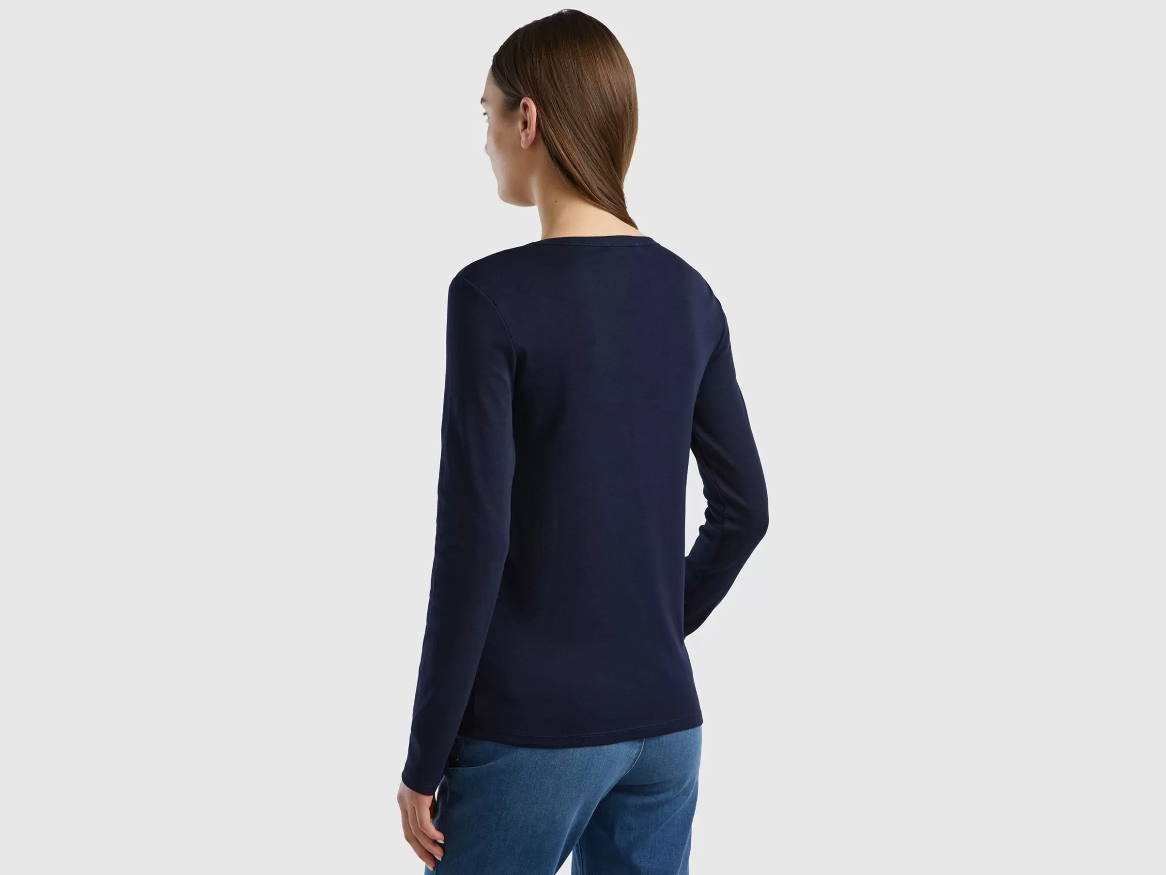 United Colors of Benetton Long sleeve pure cotton t-shirt