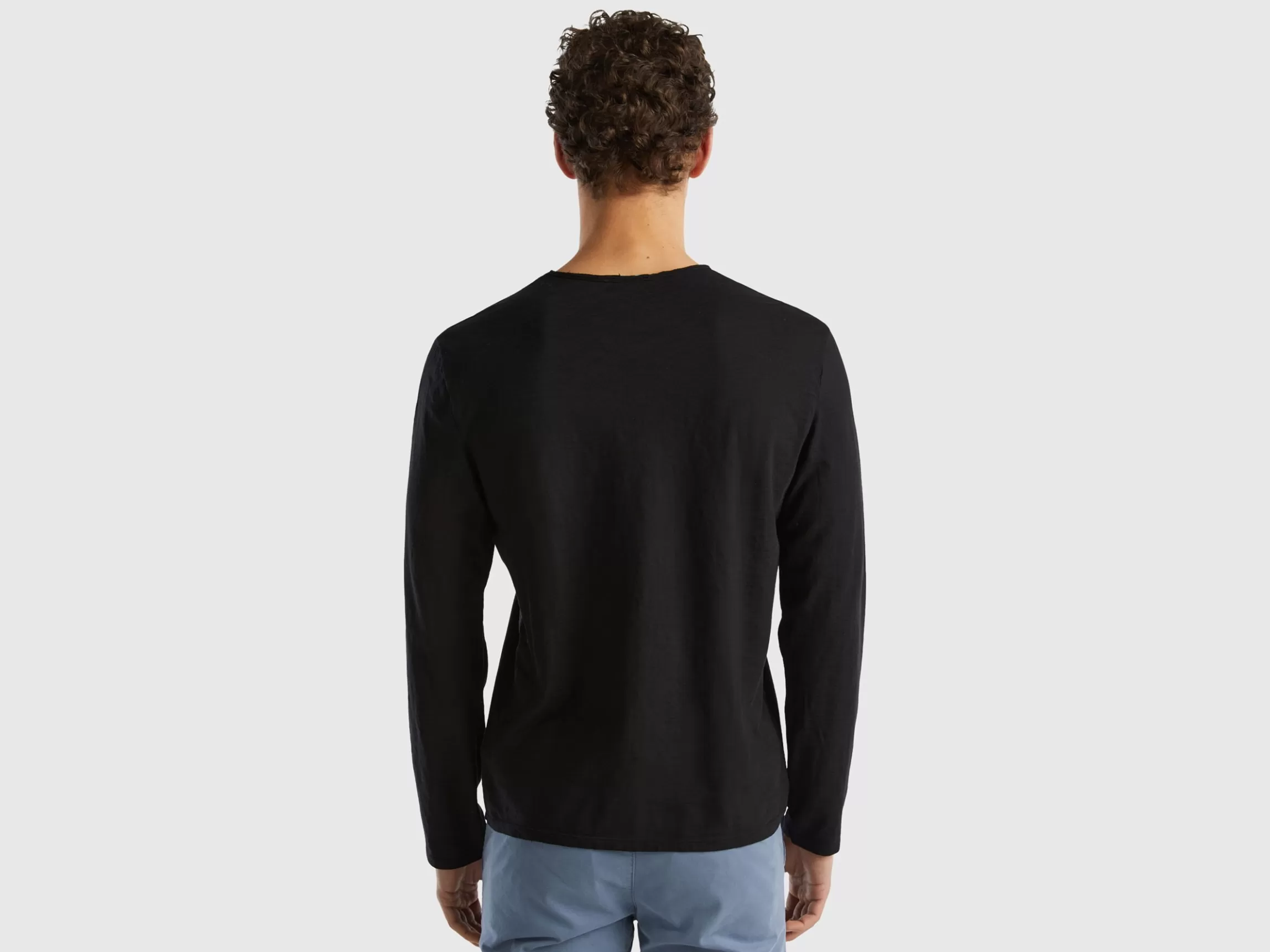 United Colors of Benetton Long sleeve t-shirt in 100% cotton