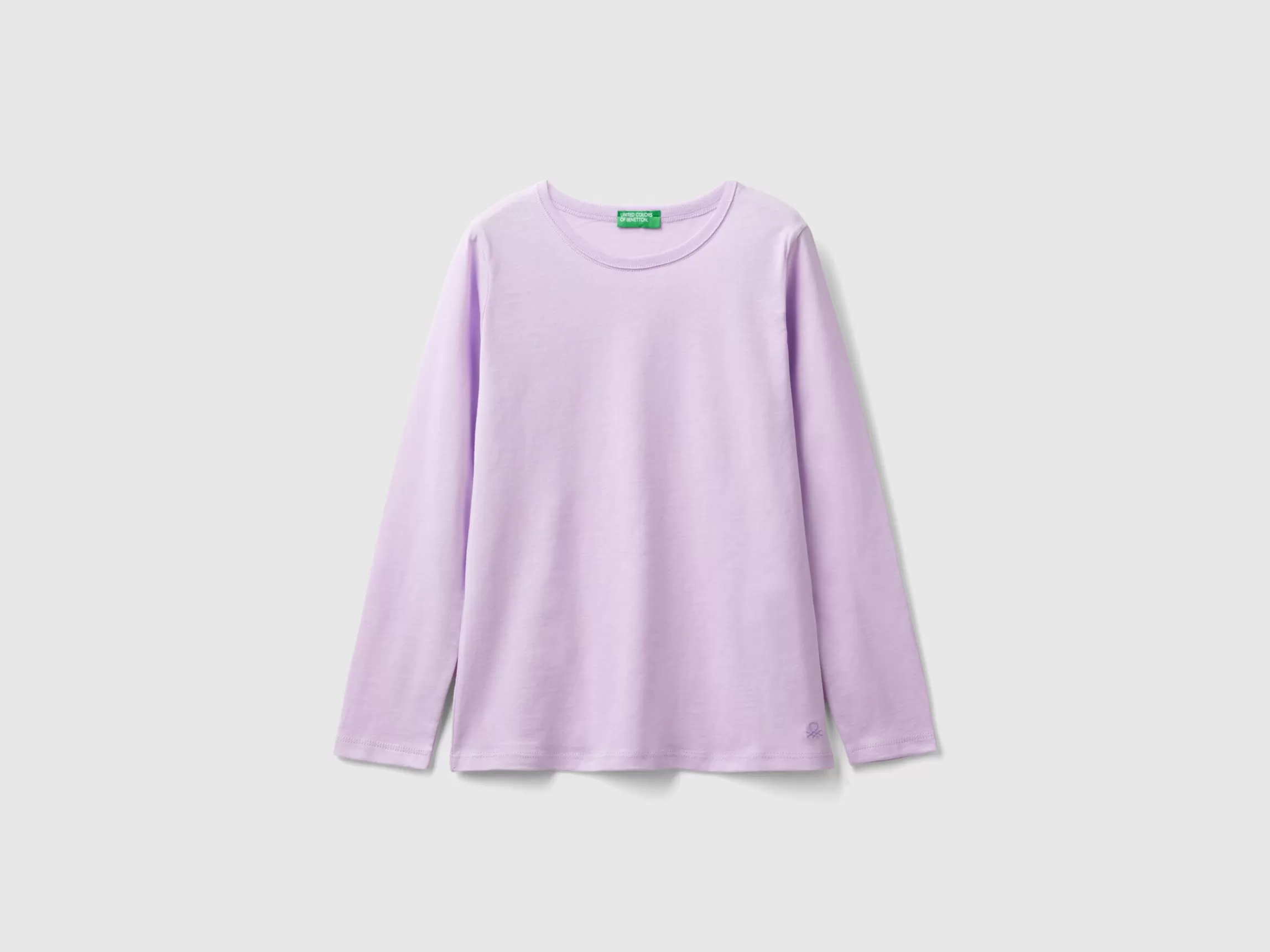 United Colors of Benetton Long sleeve t-shirt in organic cotton