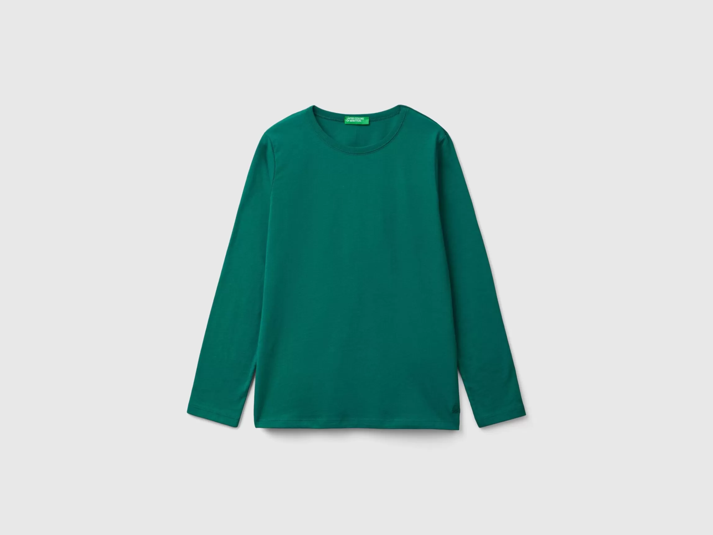 United Colors of Benetton Long sleeve t-shirt in organic cotton