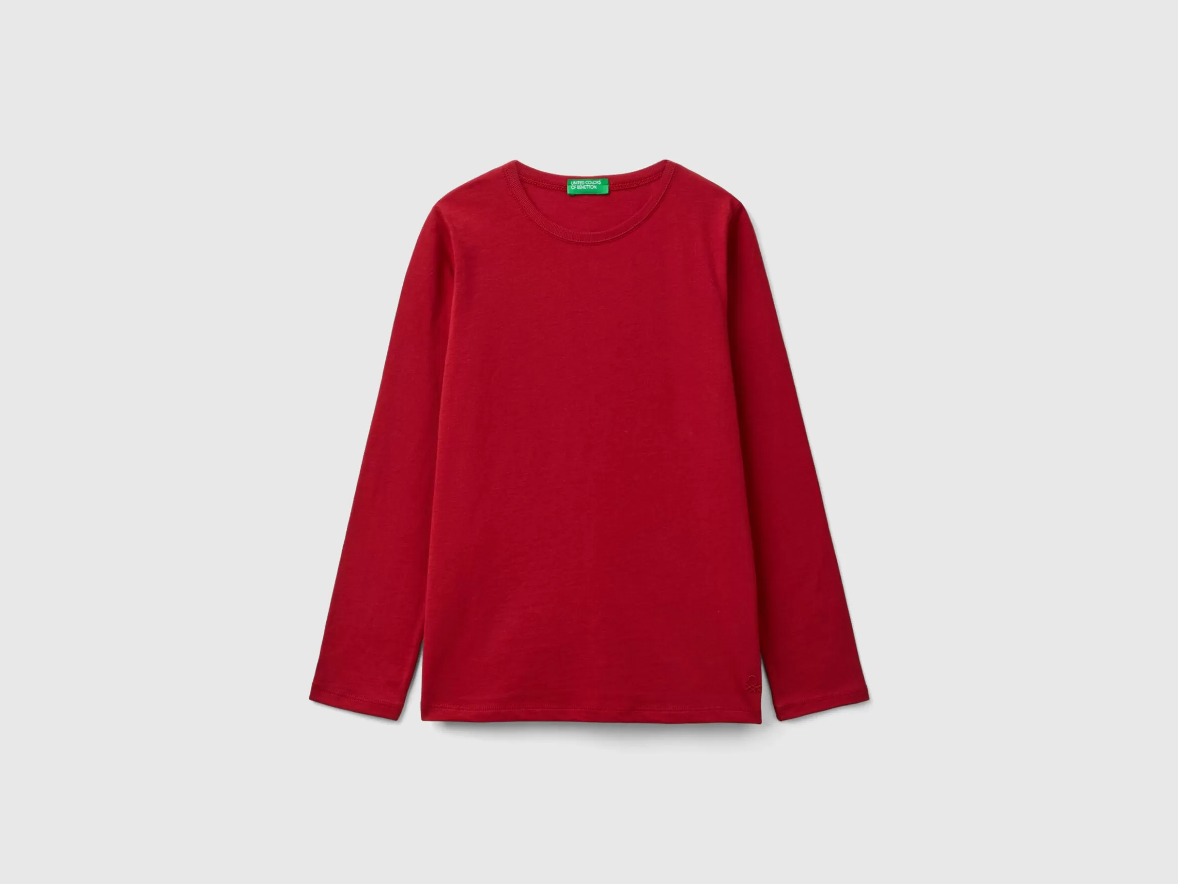 United Colors of Benetton Long sleeve t-shirt in organic cotton