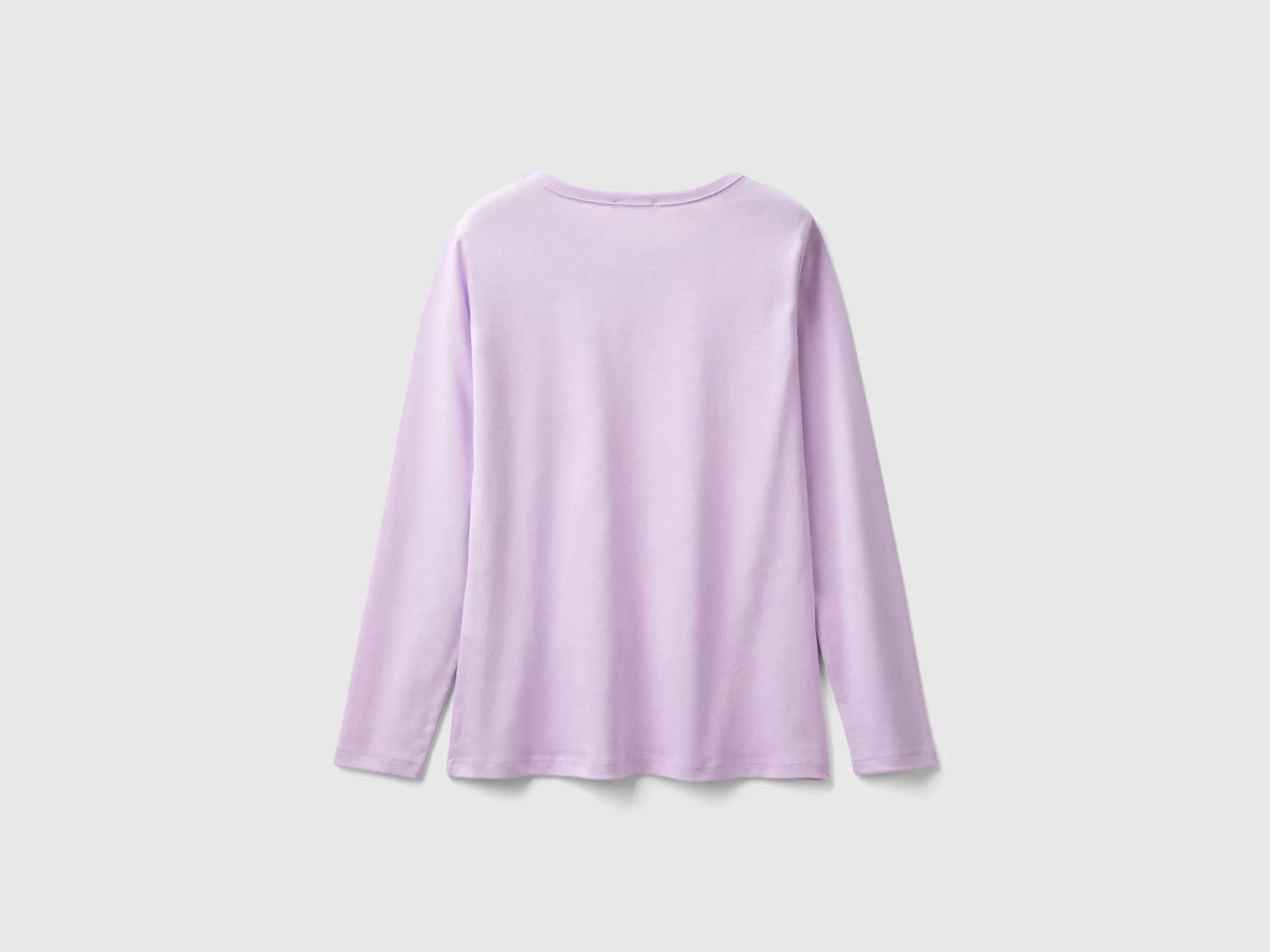 United Colors of Benetton Long sleeve t-shirt in organic cotton