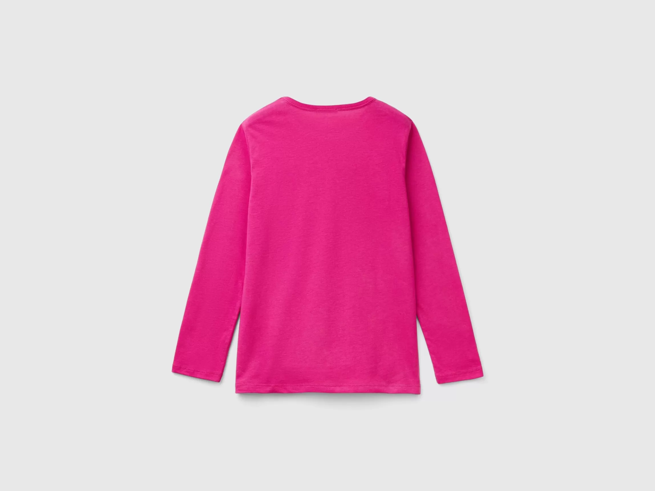 United Colors of Benetton Long sleeve t-shirt in organic cotton