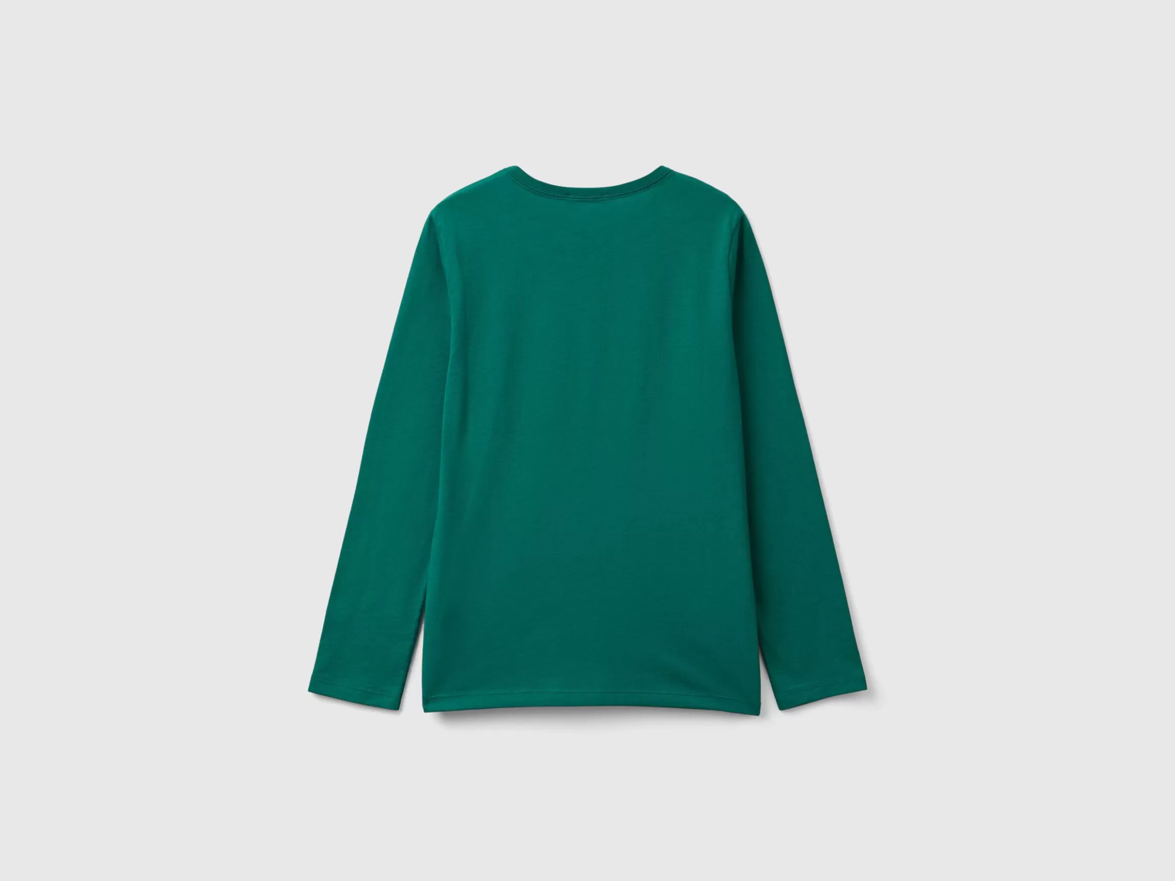 United Colors of Benetton Long sleeve t-shirt in organic cotton