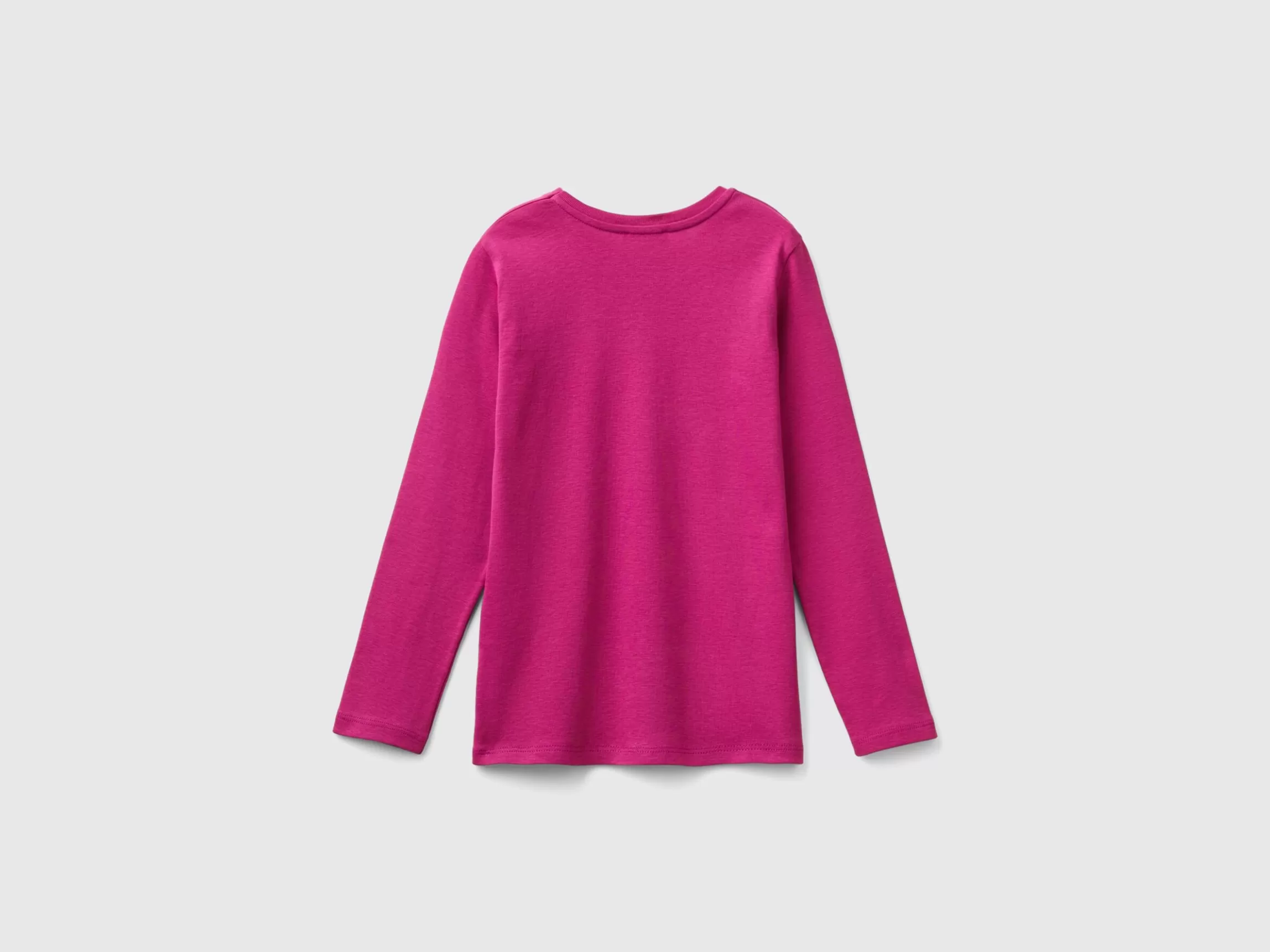 United Colors of Benetton Long sleeve t-shirt with glittery print