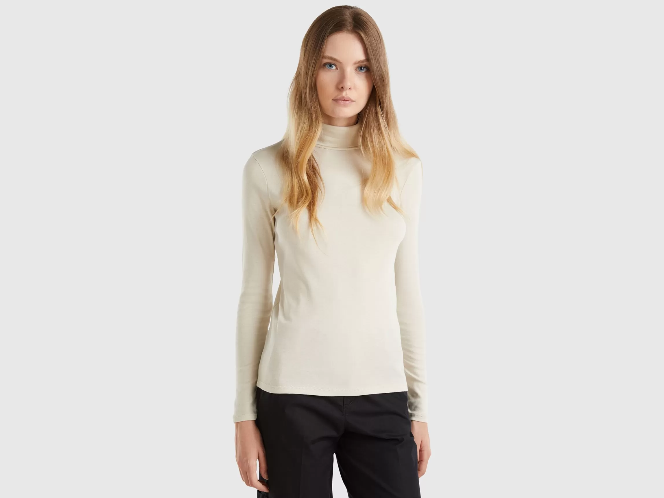 United Colors of Benetton Long sleeve t-shirt with high neck