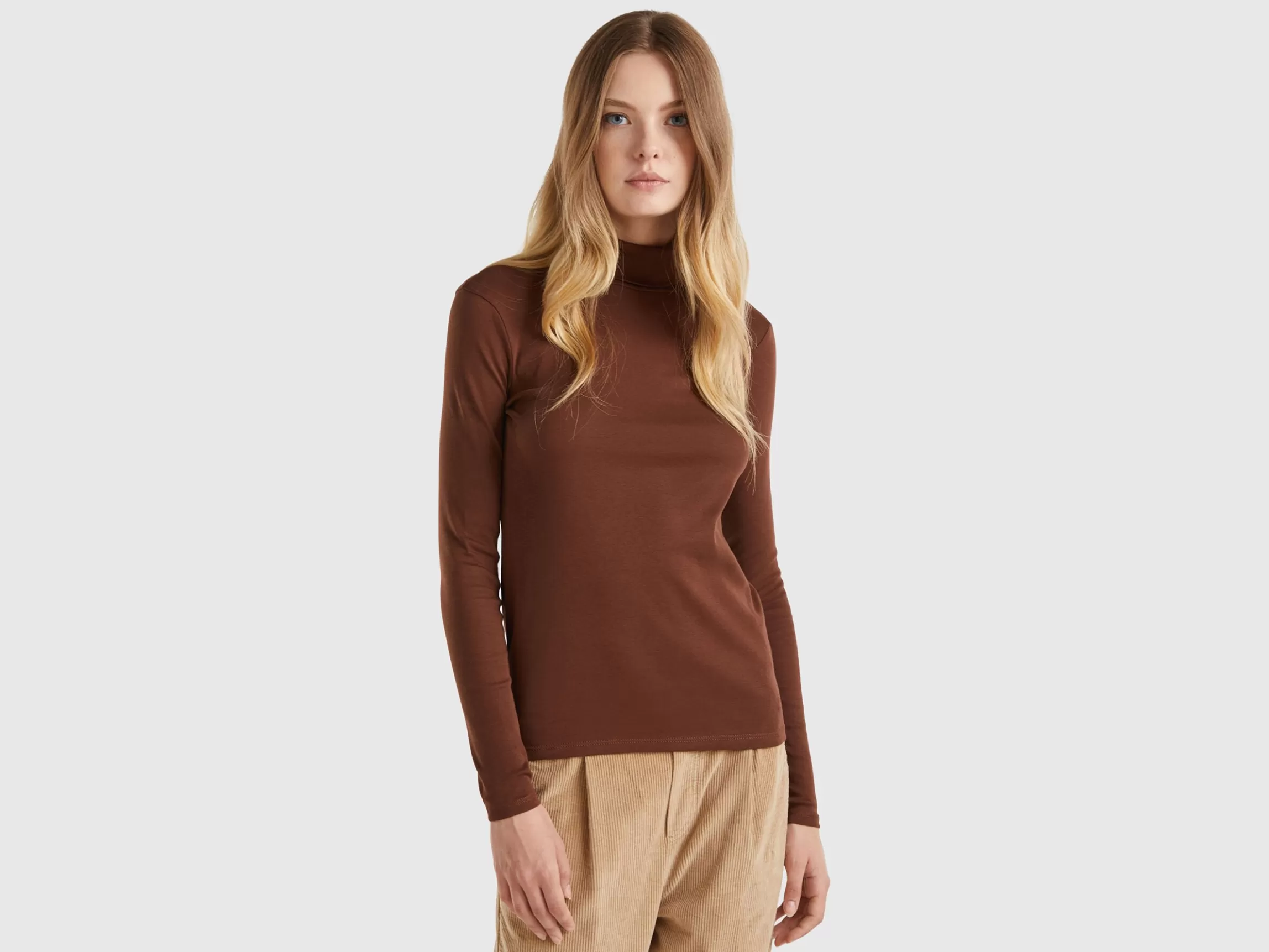 United Colors of Benetton Long sleeve t-shirt with high neck