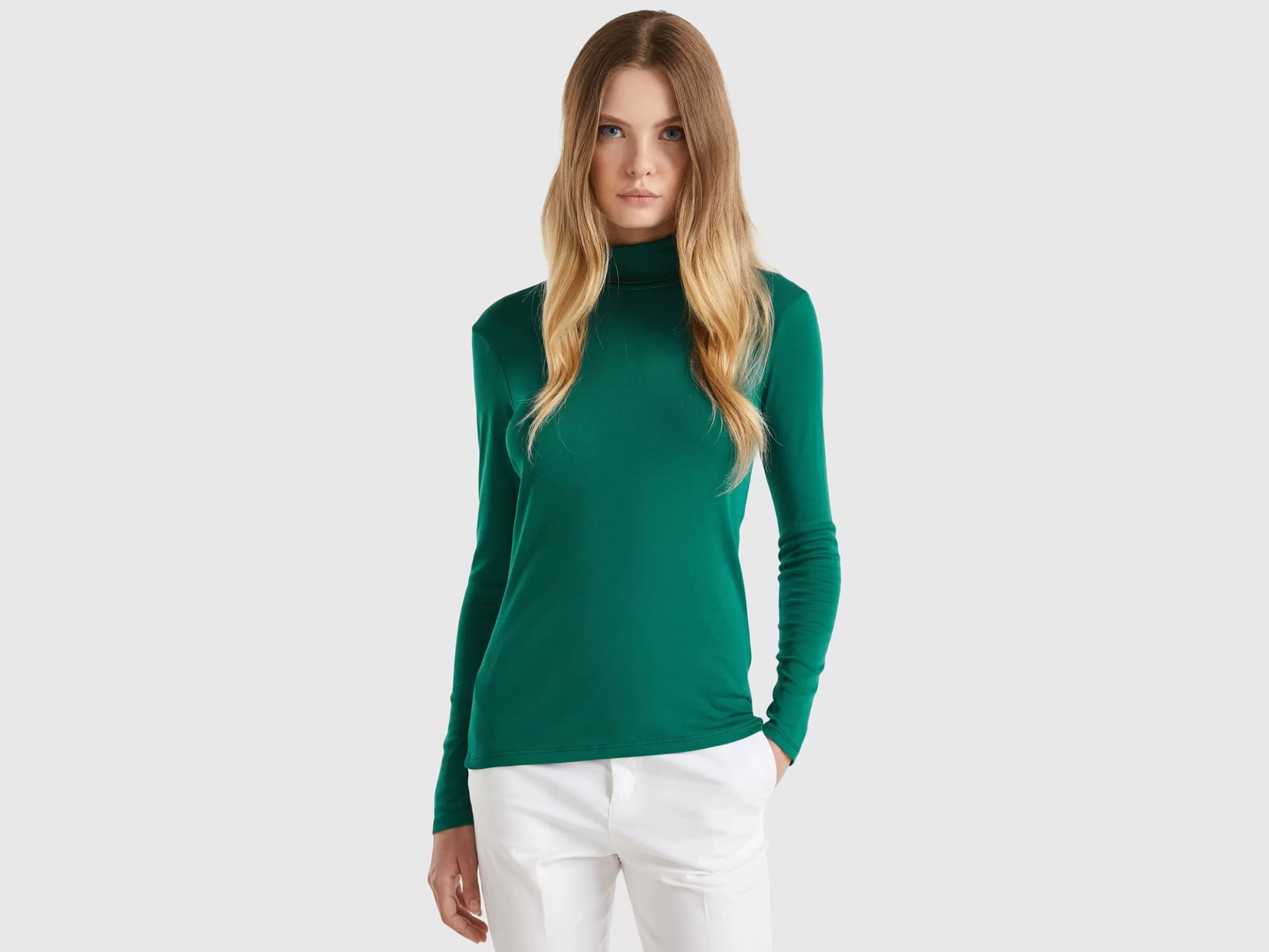 United Colors of Benetton Long sleeve t-shirt with high neck