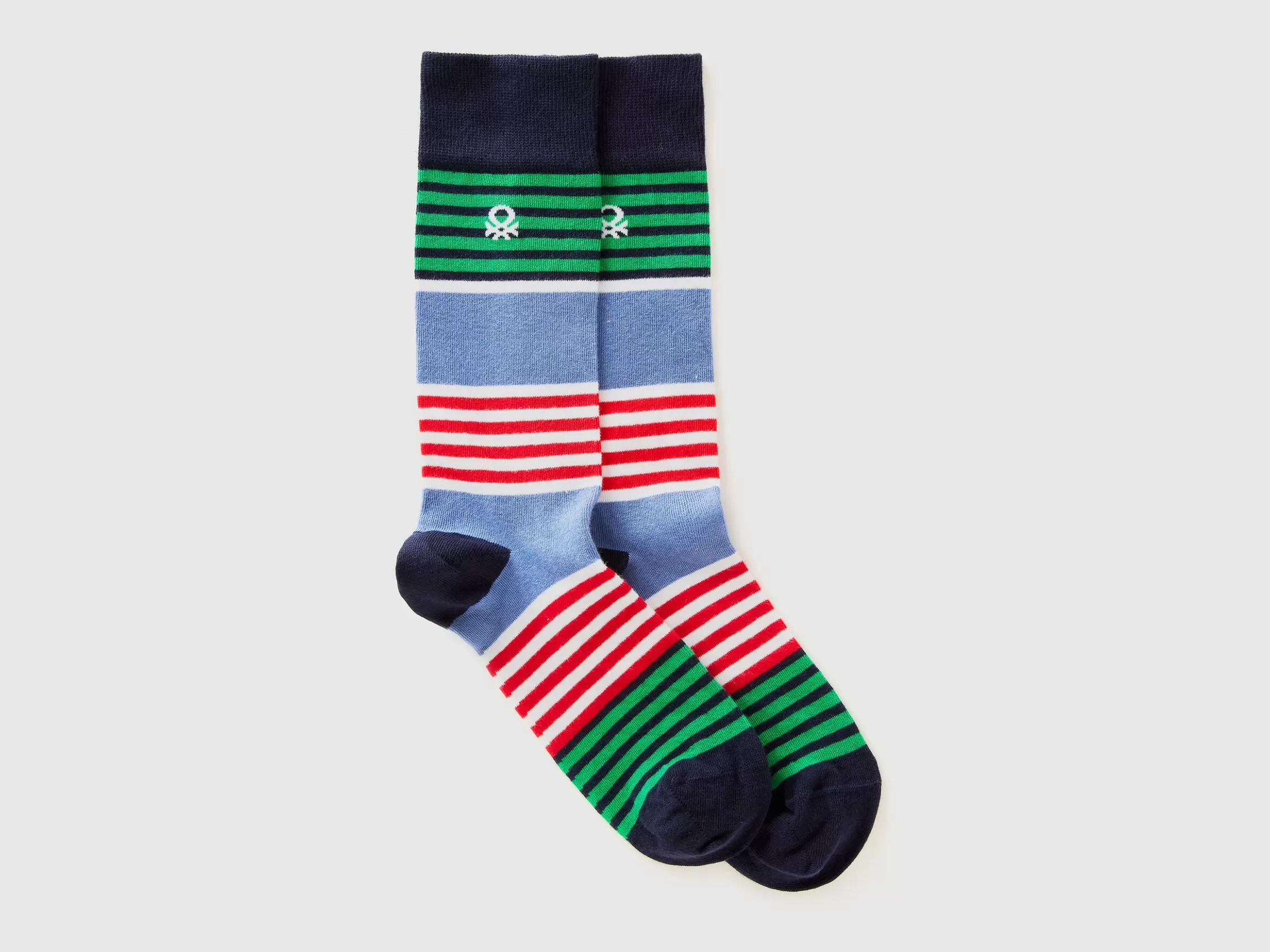 United Colors of Benetton Long striped socks