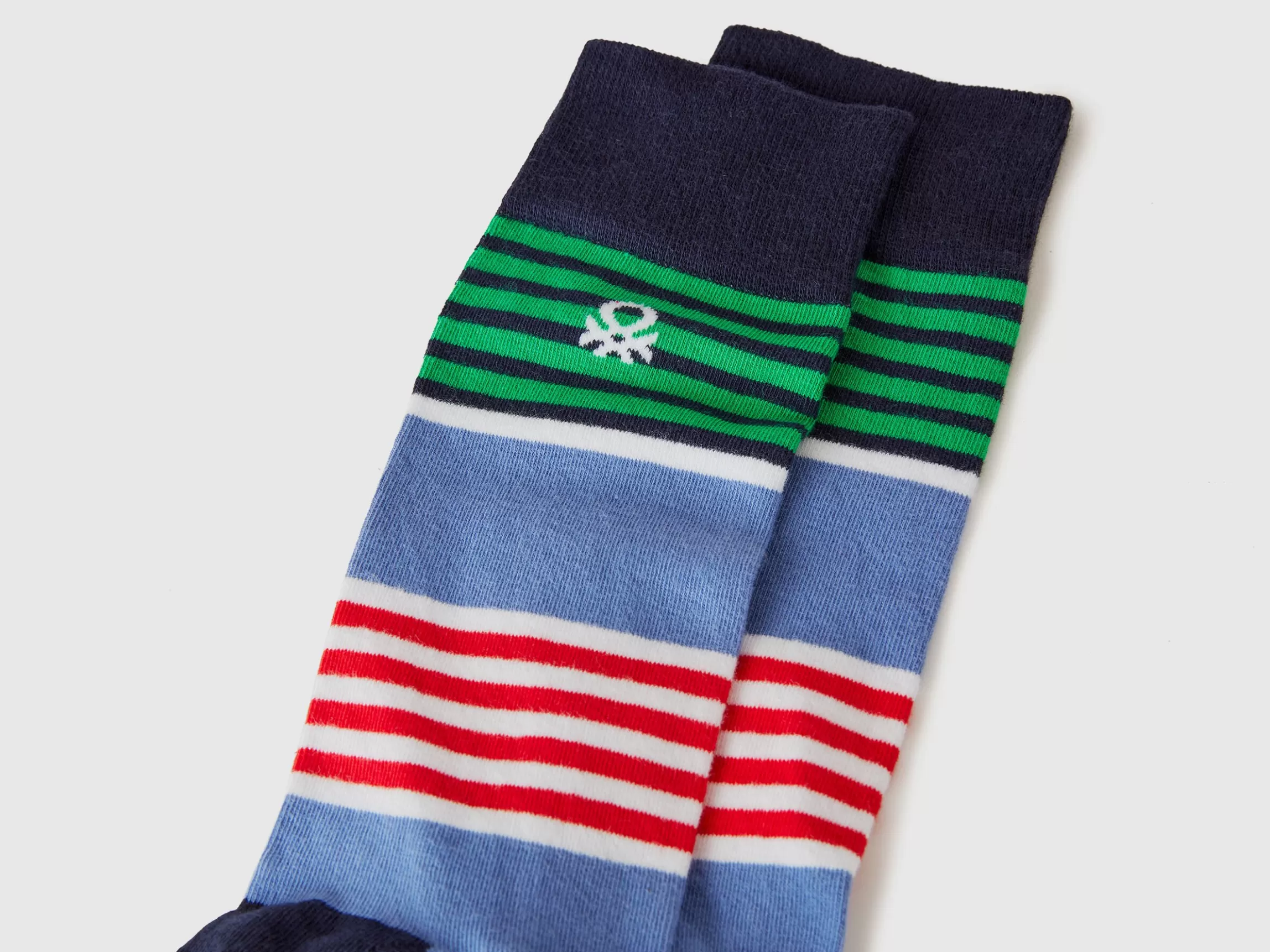 United Colors of Benetton Long striped socks