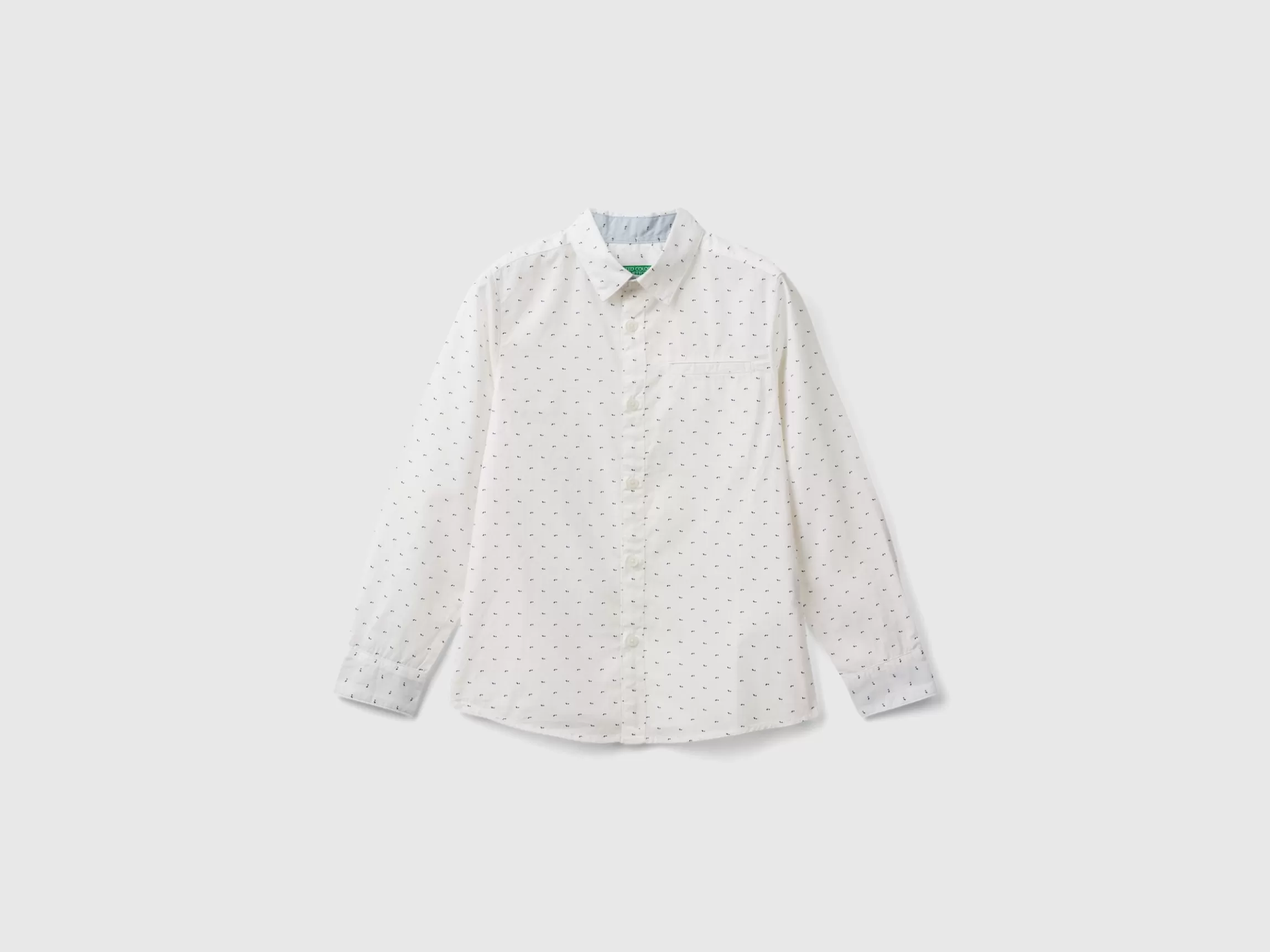 United Colors of Benetton Micro pattern shirt