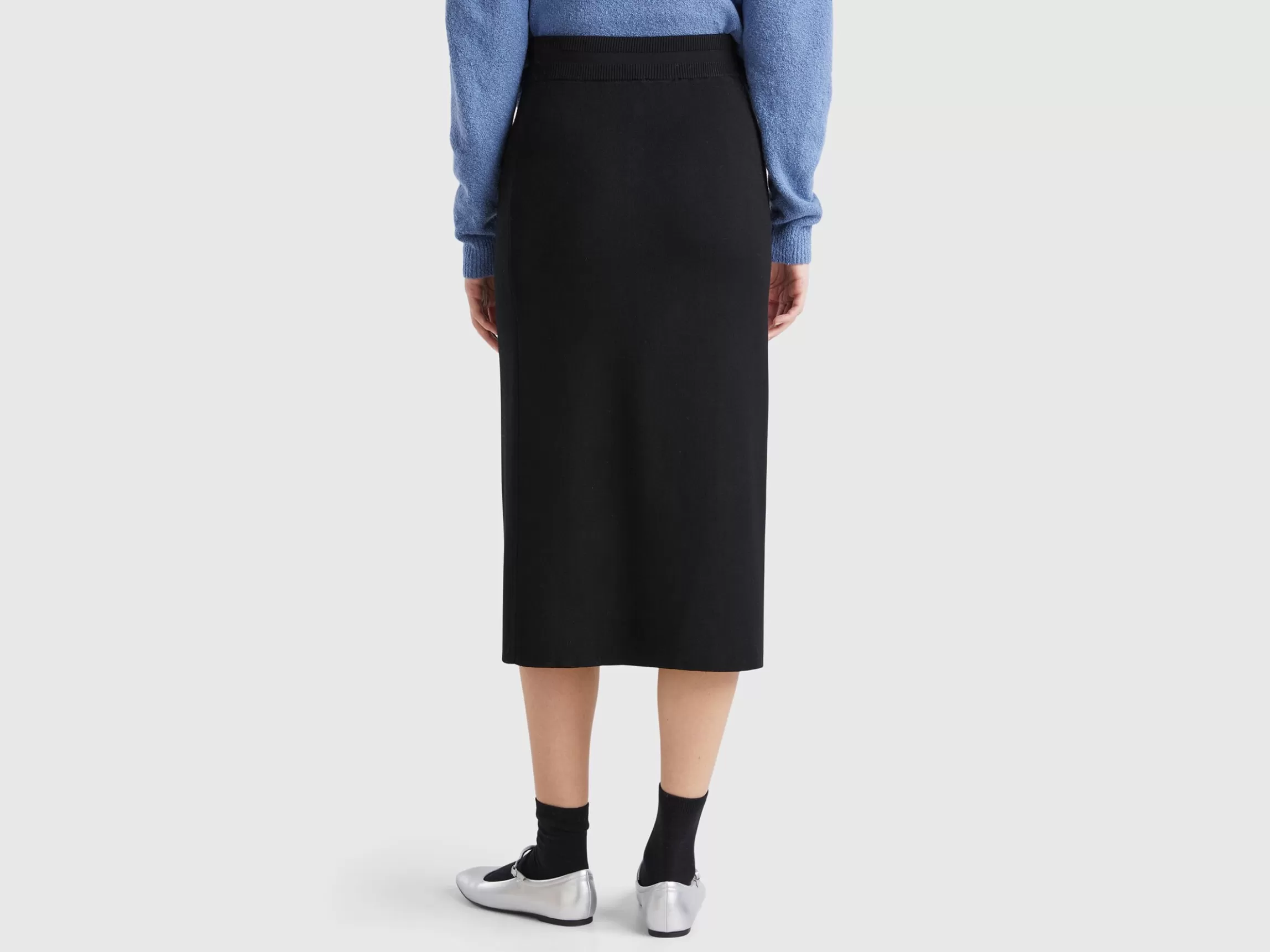 United Colors of Benetton Midi skirt with slit