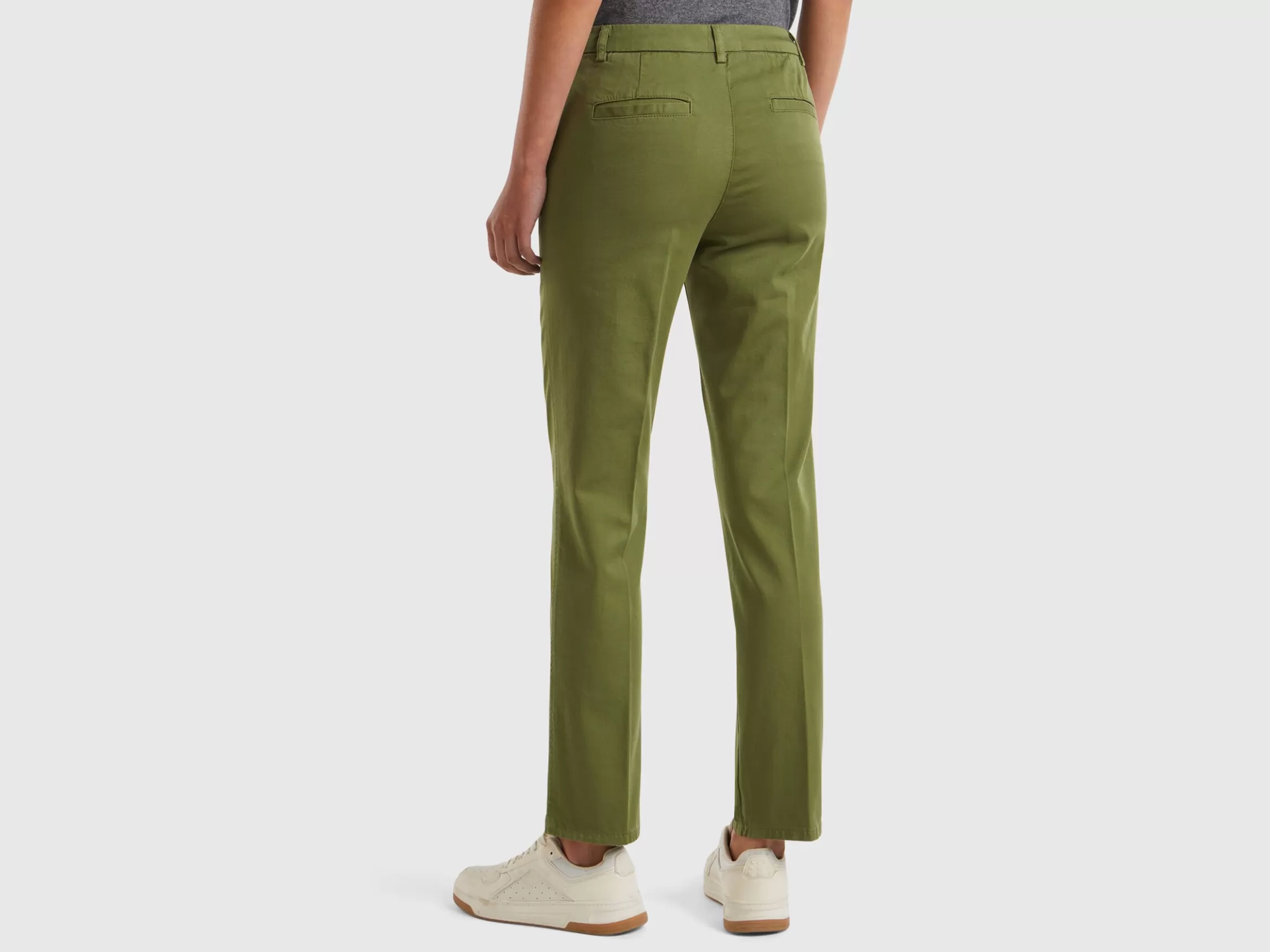 United Colors of Benetton slim fit cotton chinos