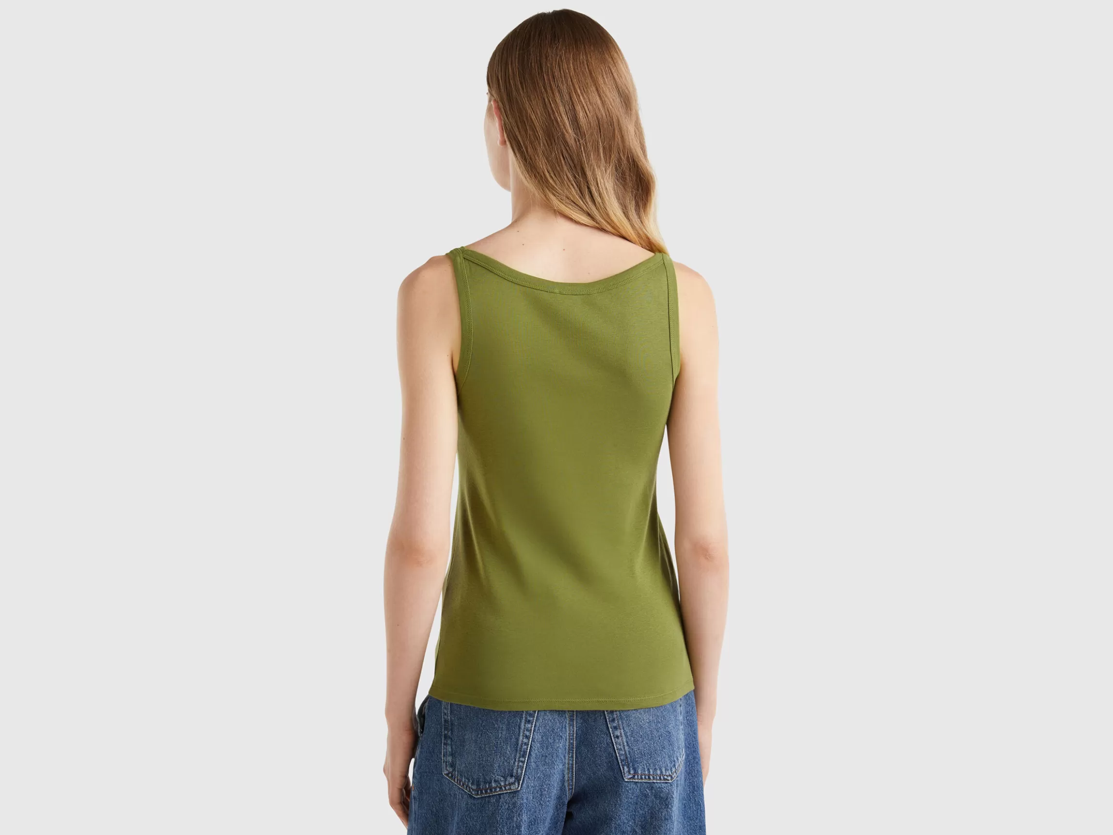 United Colors of Benetton tank top in pure cotton