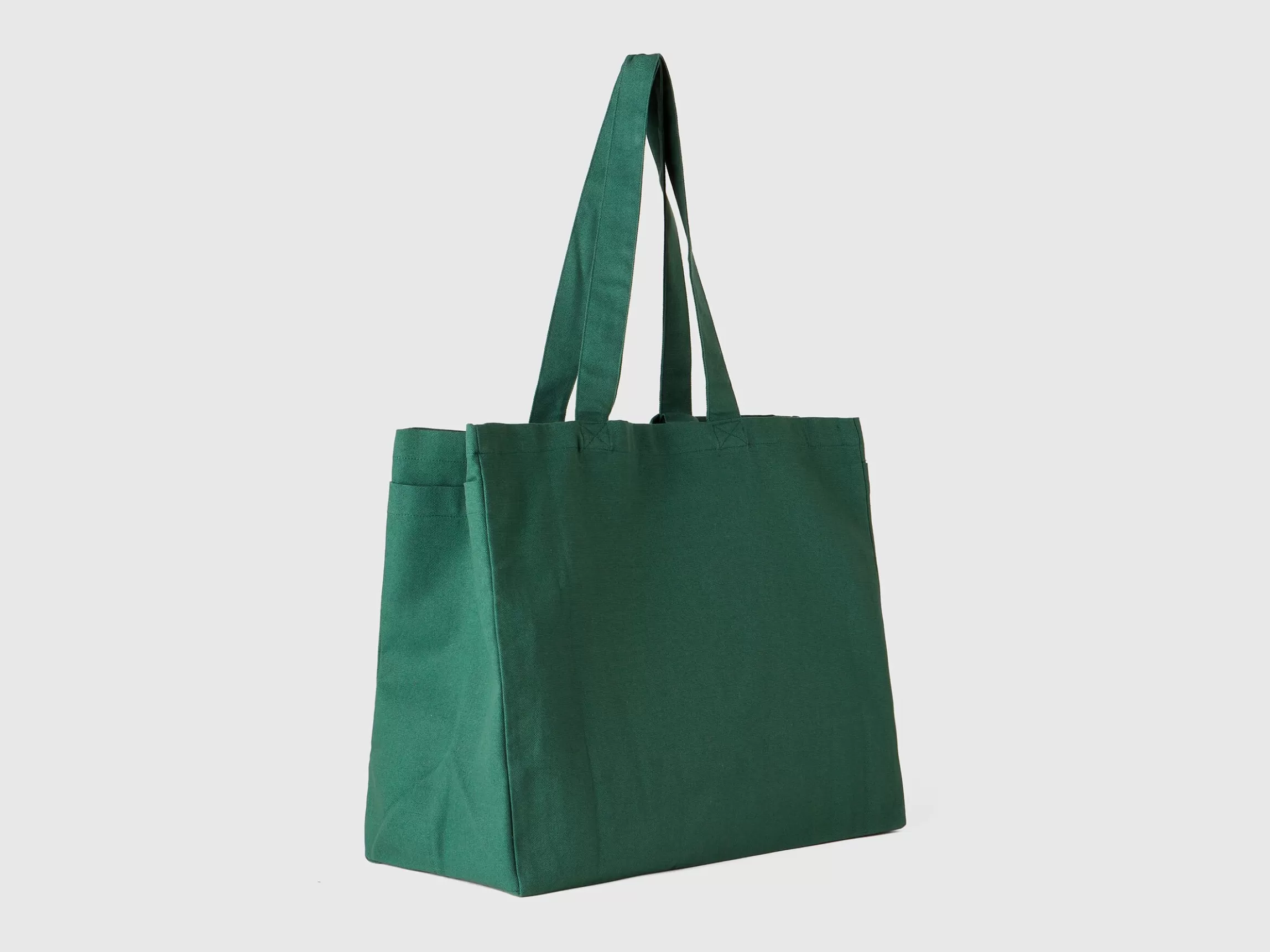 United Colors of Benetton tote bag in pure cotton