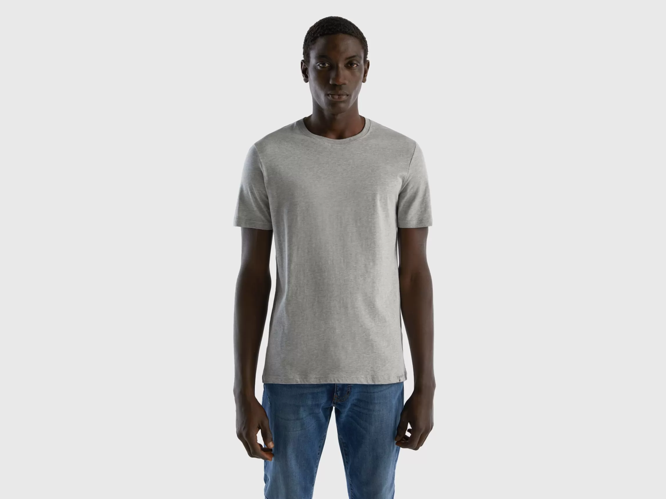 United Colors of Benetton Mélange gray t-shirt