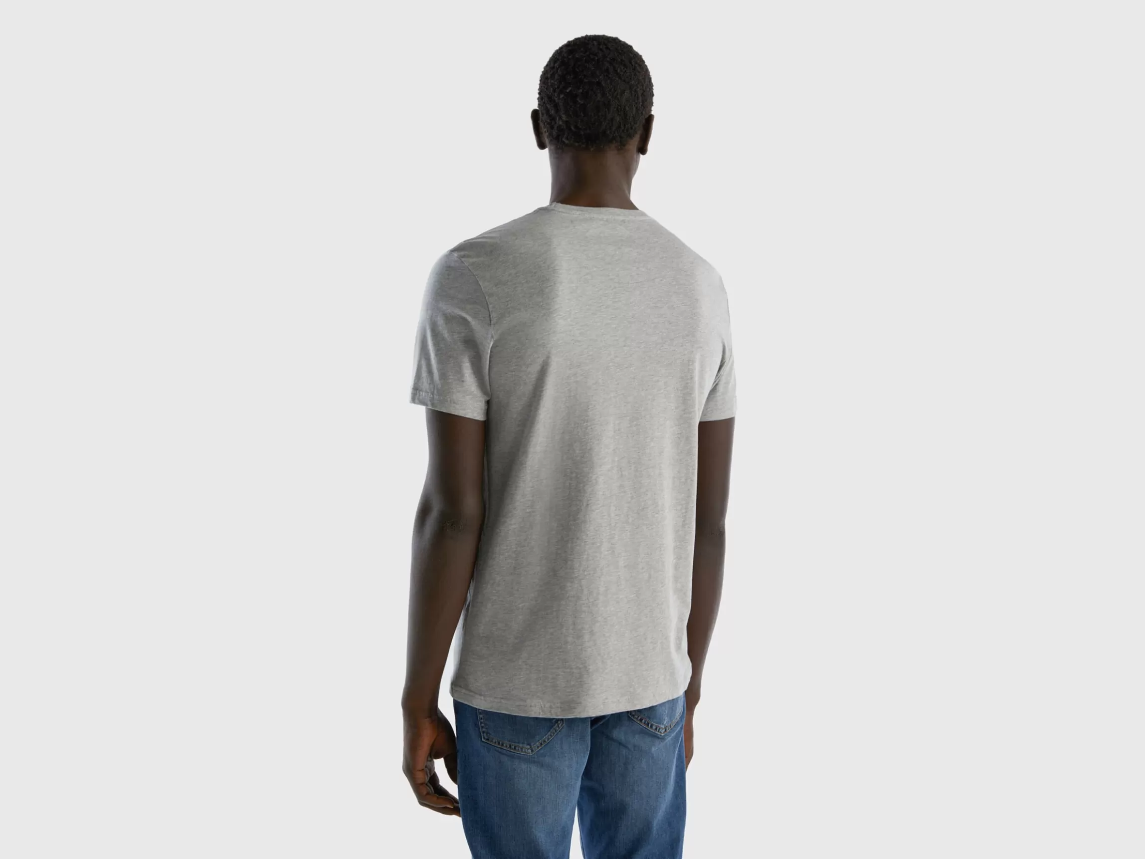 United Colors of Benetton Mélange gray t-shirt