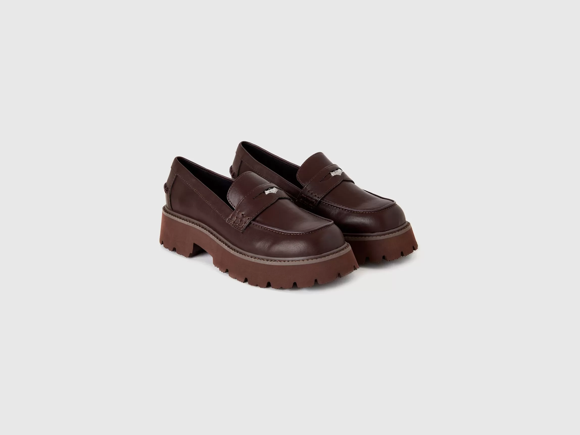 United Colors of Benetton Moccasins in imitation leather