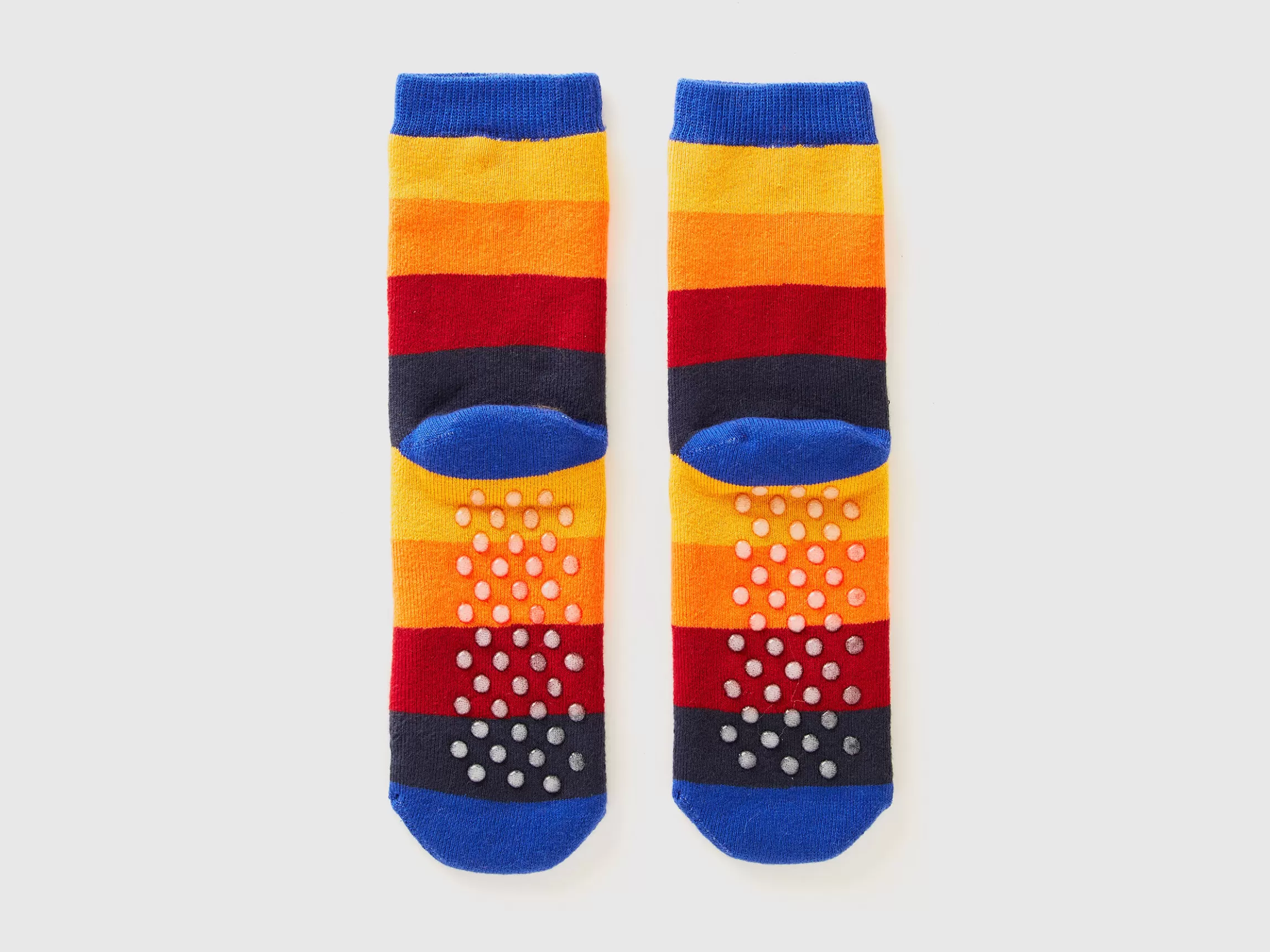 United Colors of Benetton Multicolor striped non-slip socks