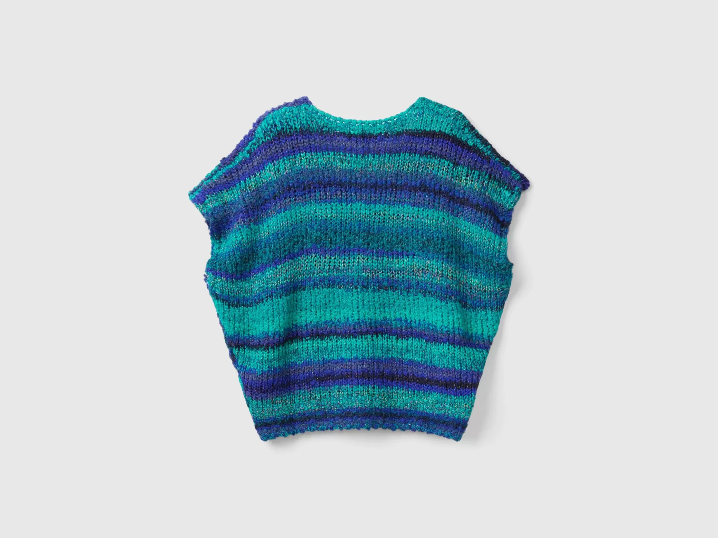 United Colors of Benetton Multicolor vest in wool blend
