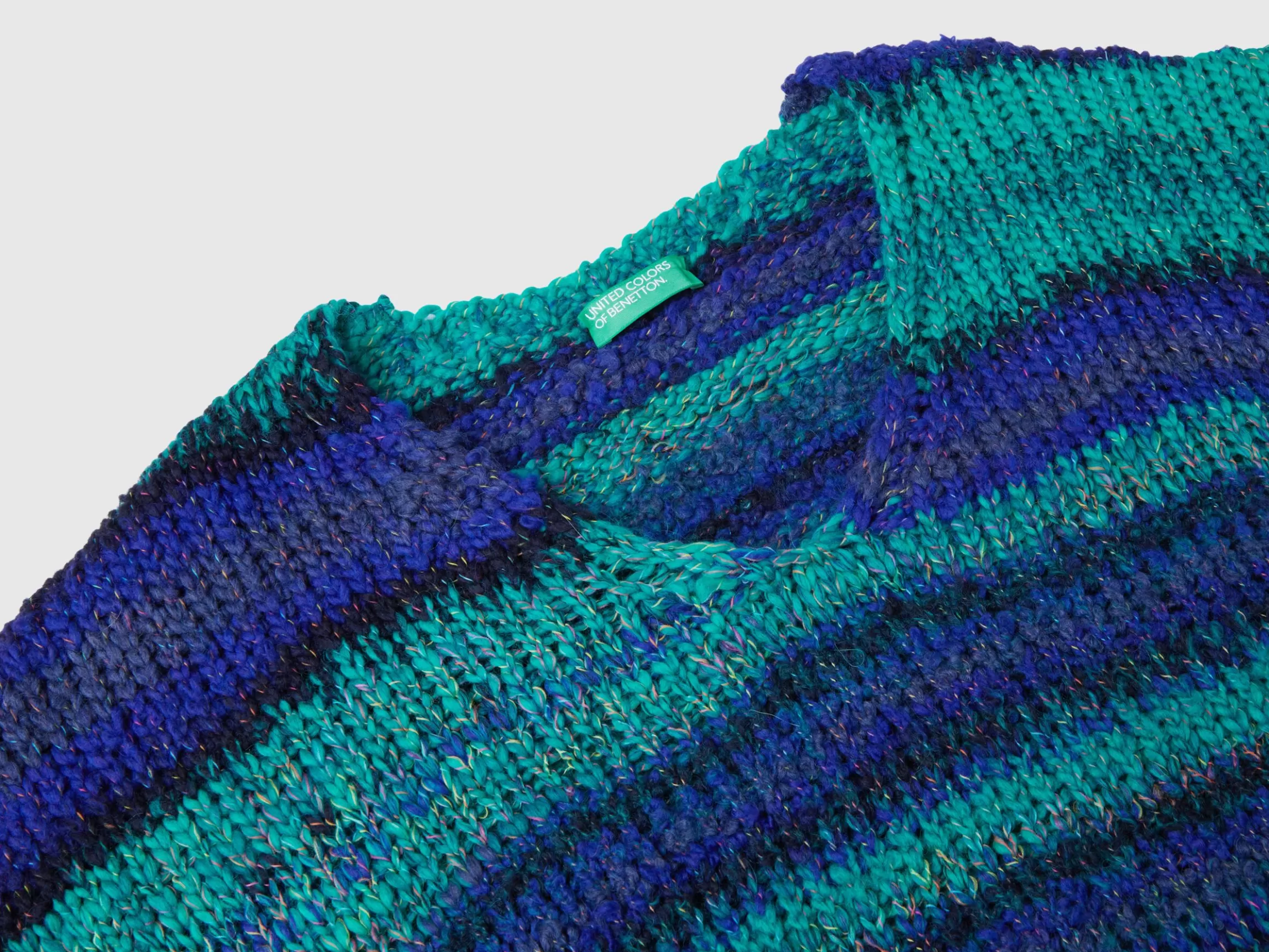 United Colors of Benetton Multicolor vest in wool blend