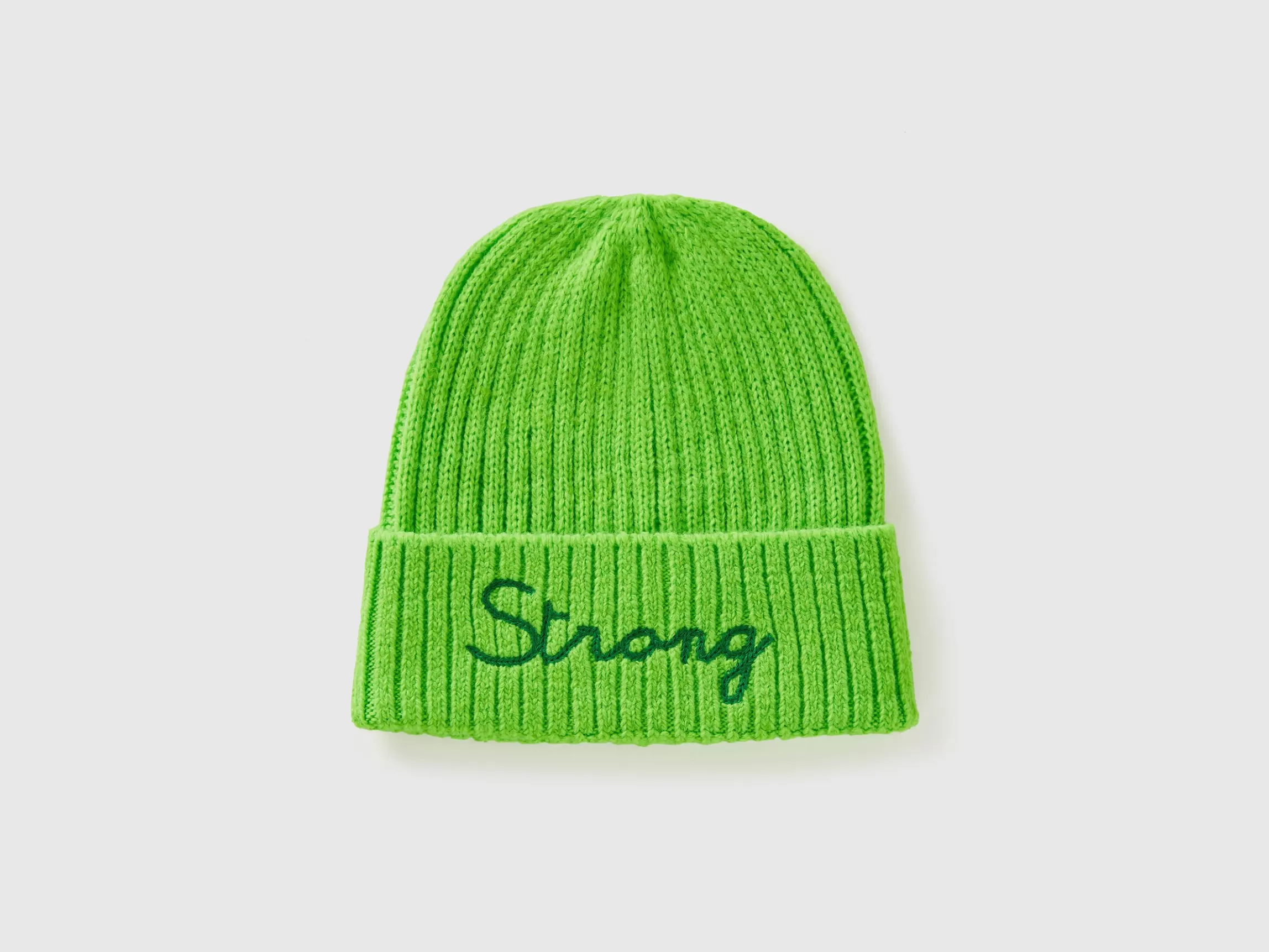 United Colors of Benetton beanie with embroidery