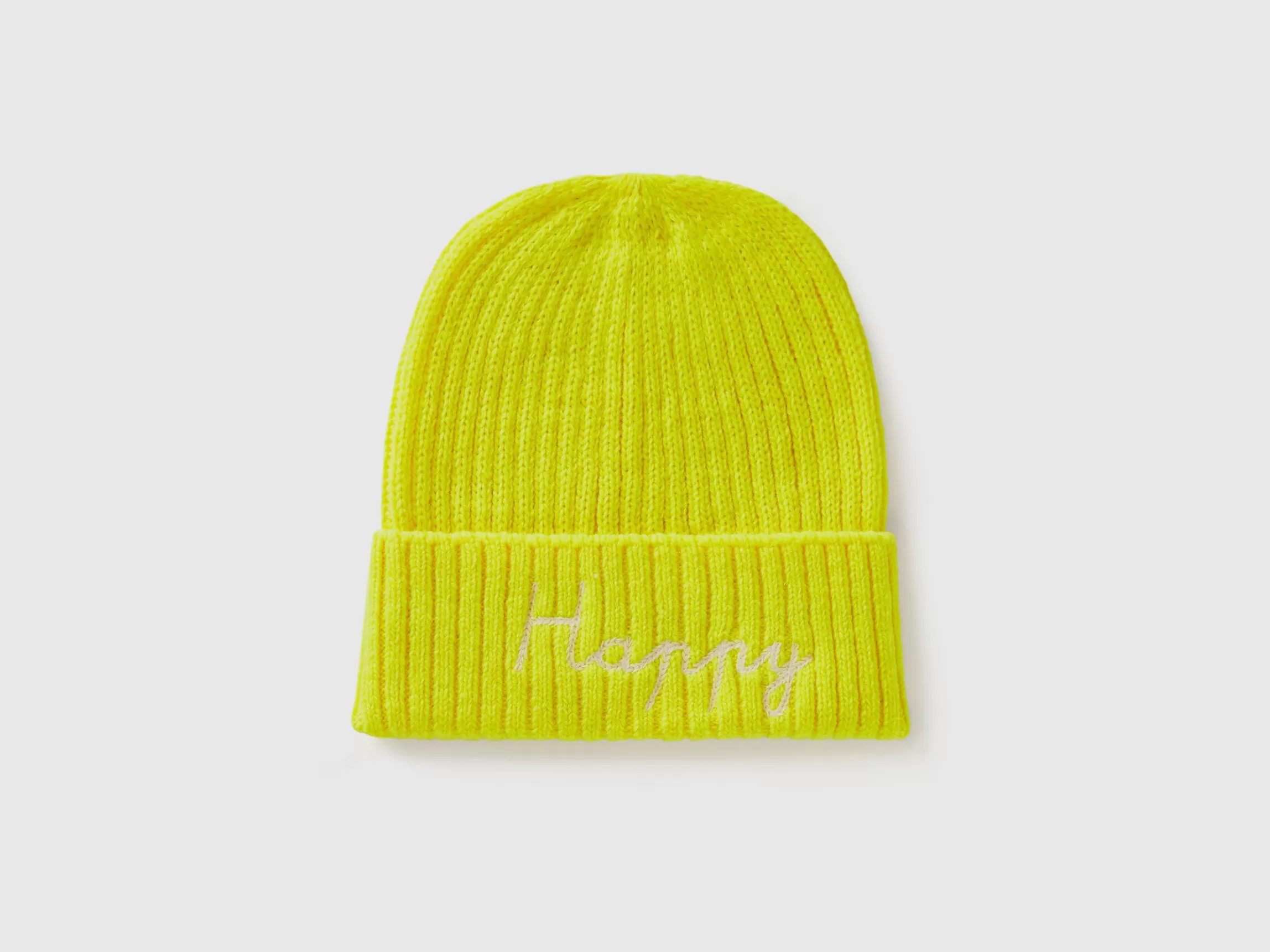 United Colors of Benetton beanie with embroidery