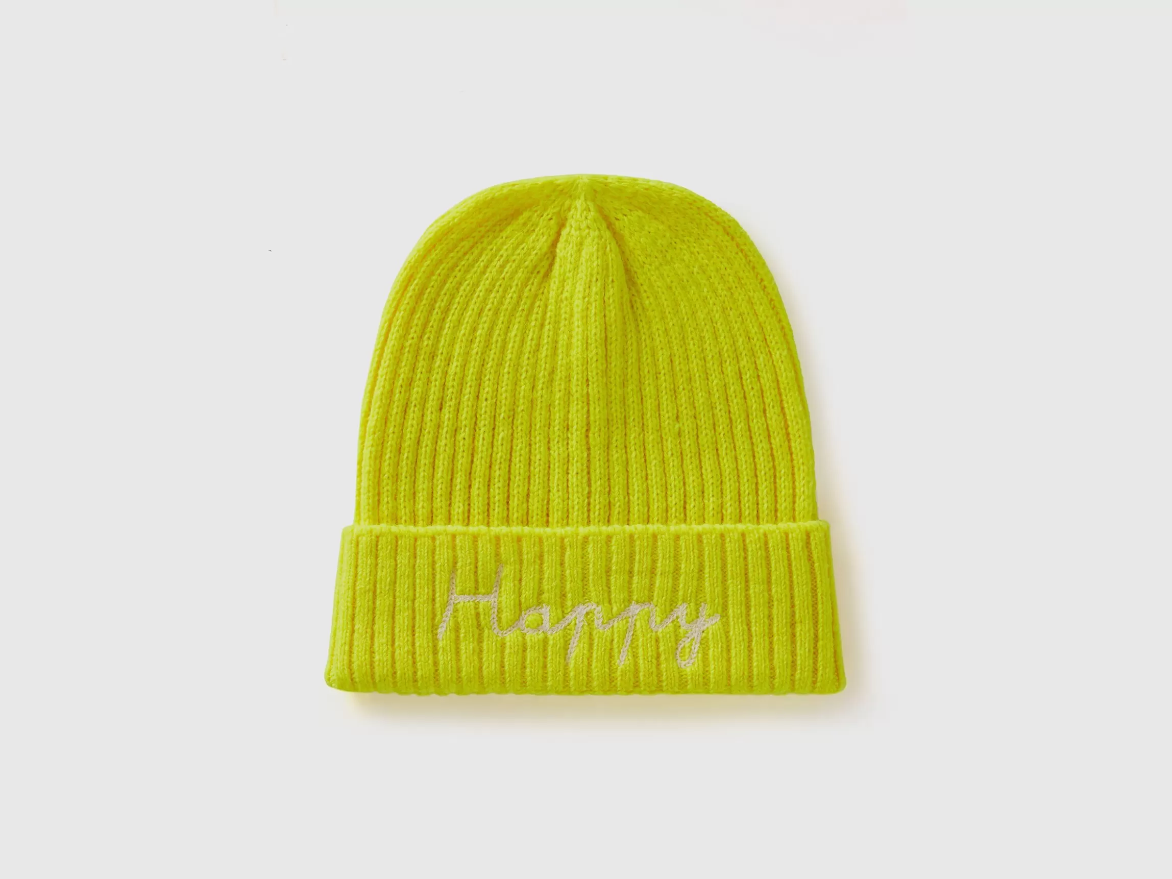 United Colors of Benetton beanie with embroidery