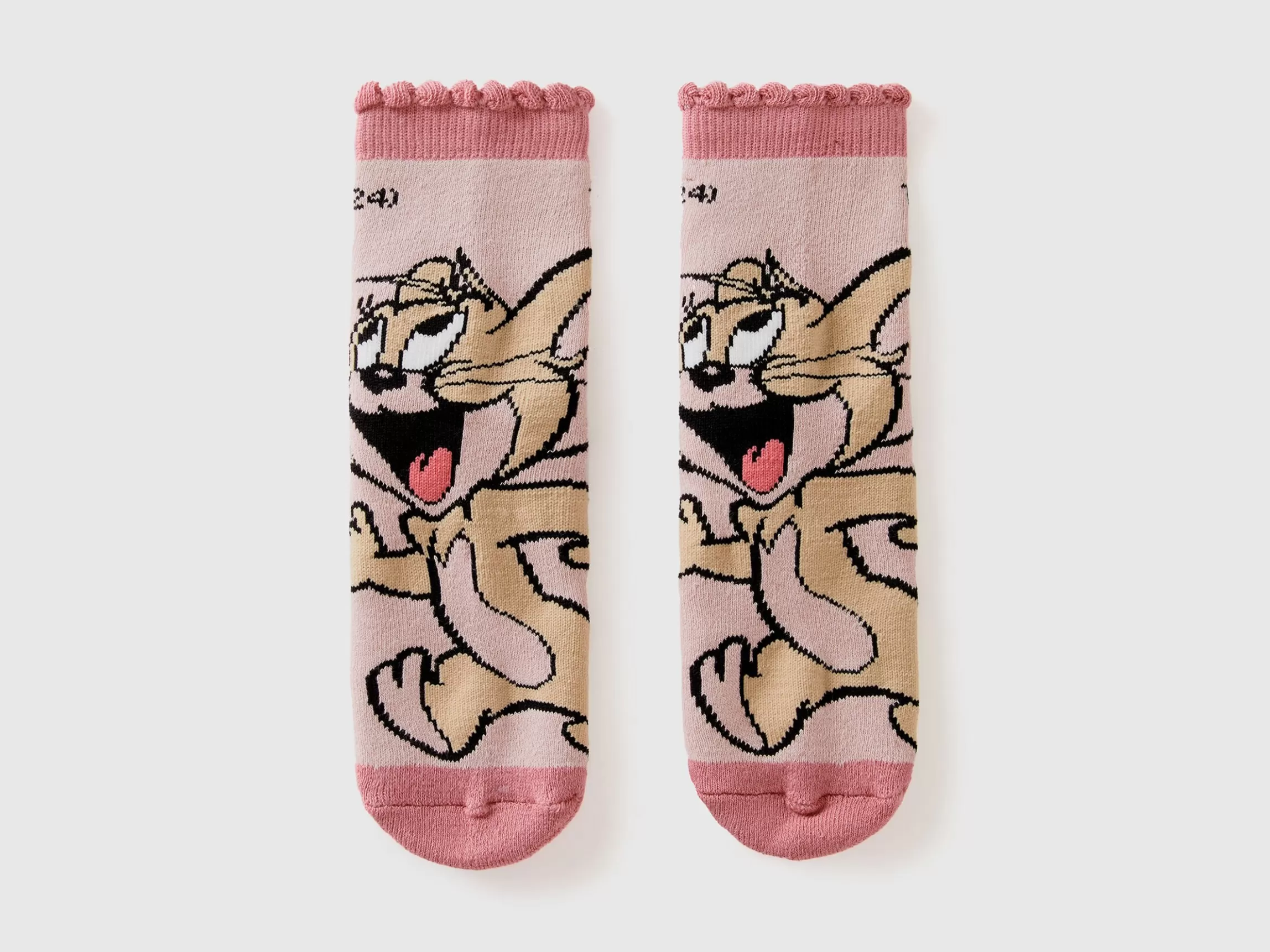 United Colors of Benetton Non-slip Tom & Jerry socks