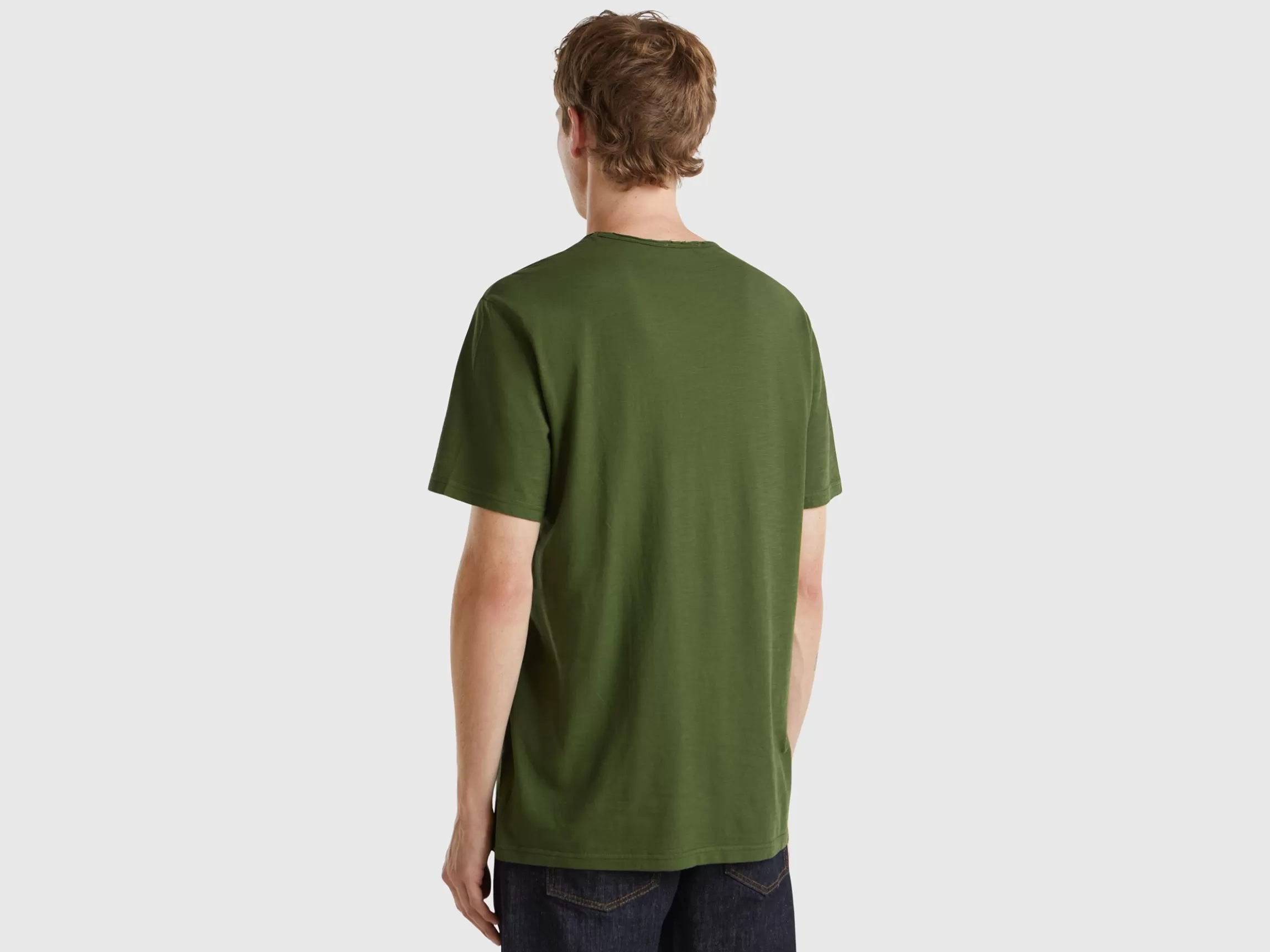 United Colors of Benetton slub cotton t-shirt