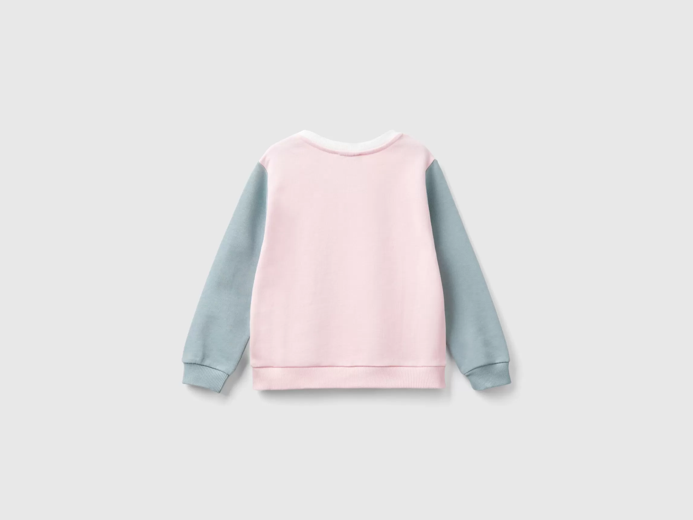 United Colors of Benetton 100% organic cotton sweatshirt with logo