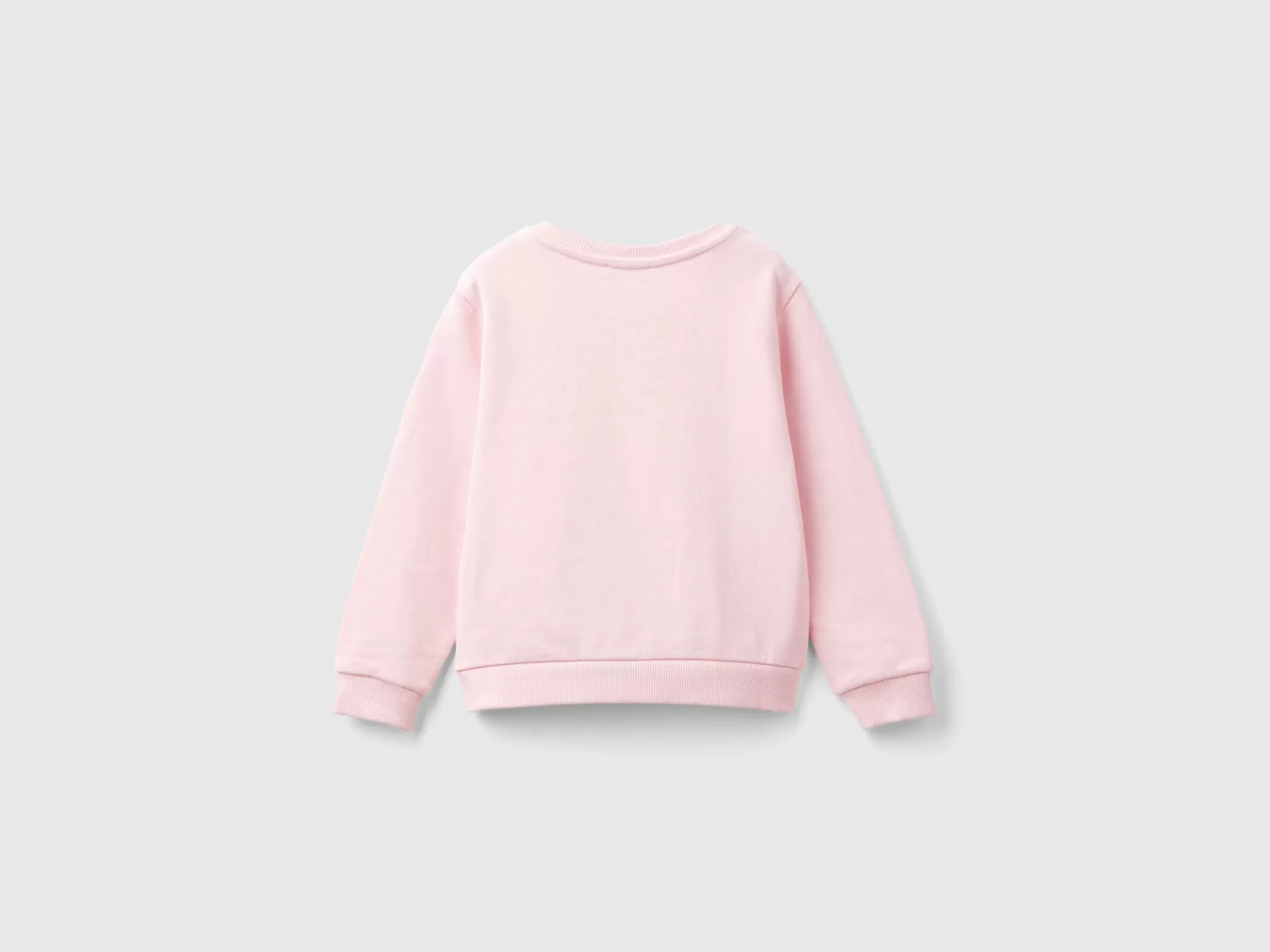 United Colors of Benetton 100% organic cotton sweatshirt with logo