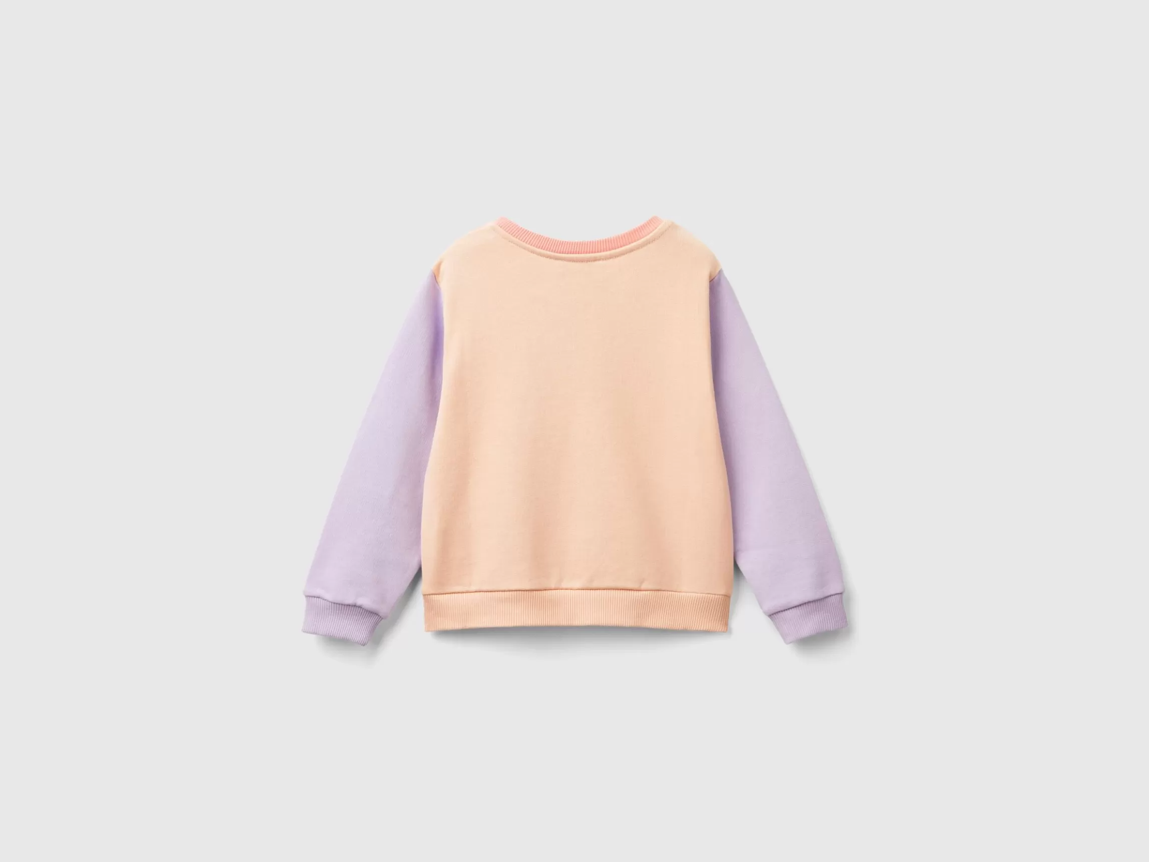 United Colors of Benetton 100% organic cotton sweatshirt with logo