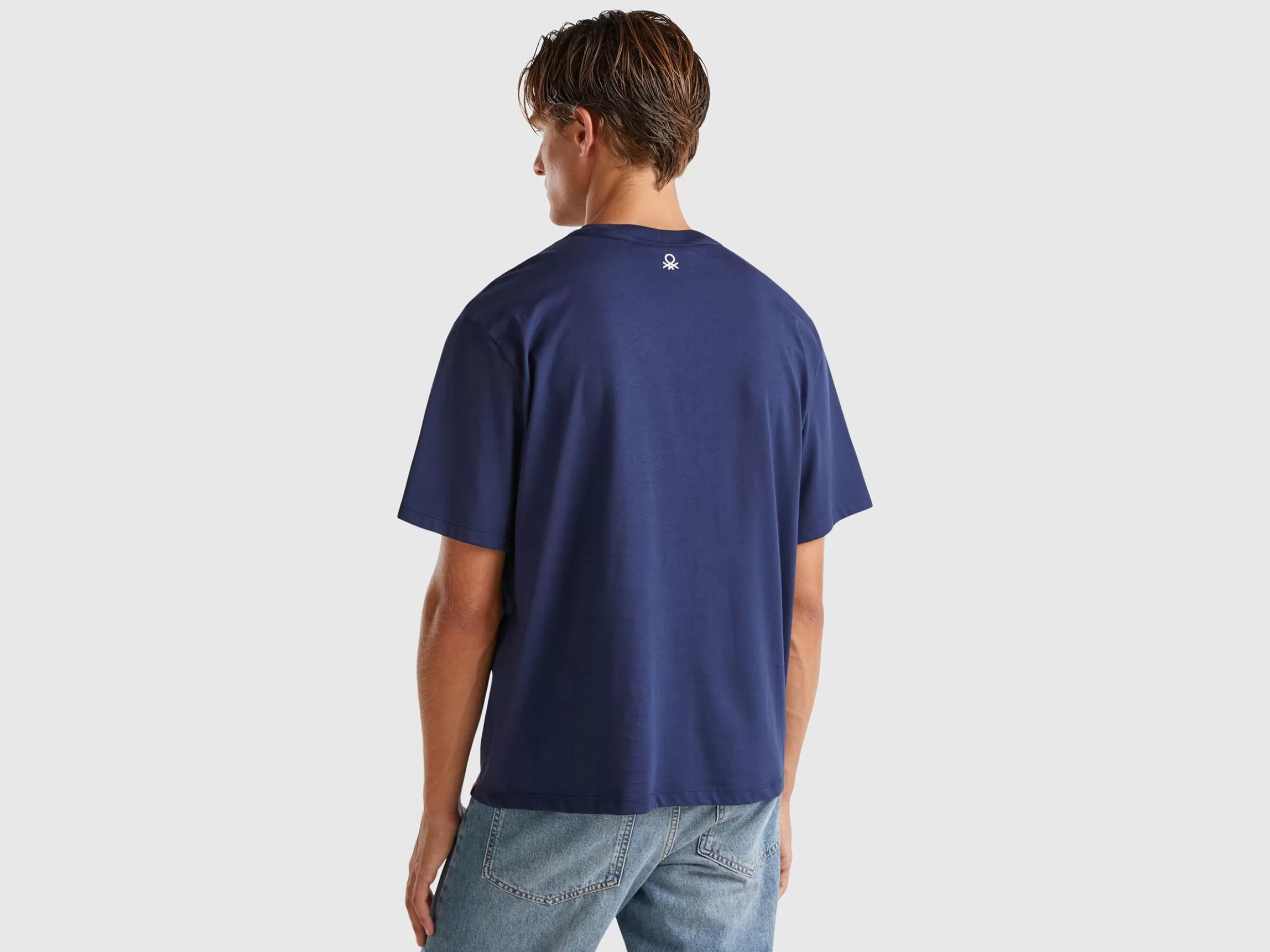 United Colors of Benetton Oversized fit t-shirt in pure cotton