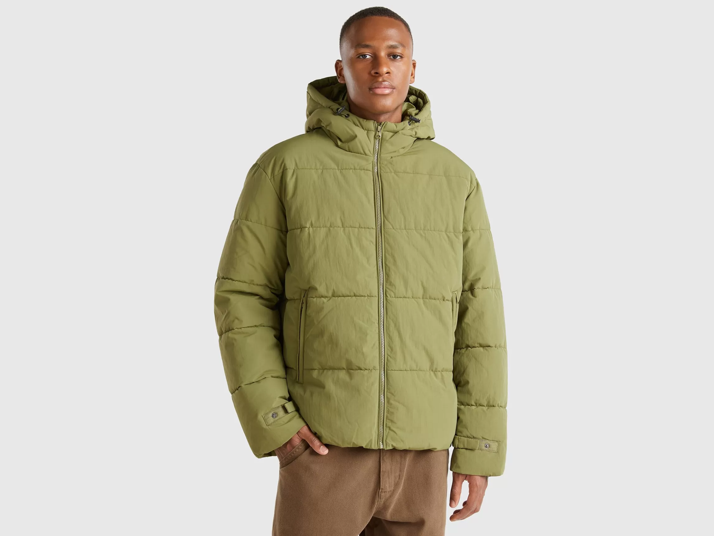 United Colors of Benetton Padded jacket with hood