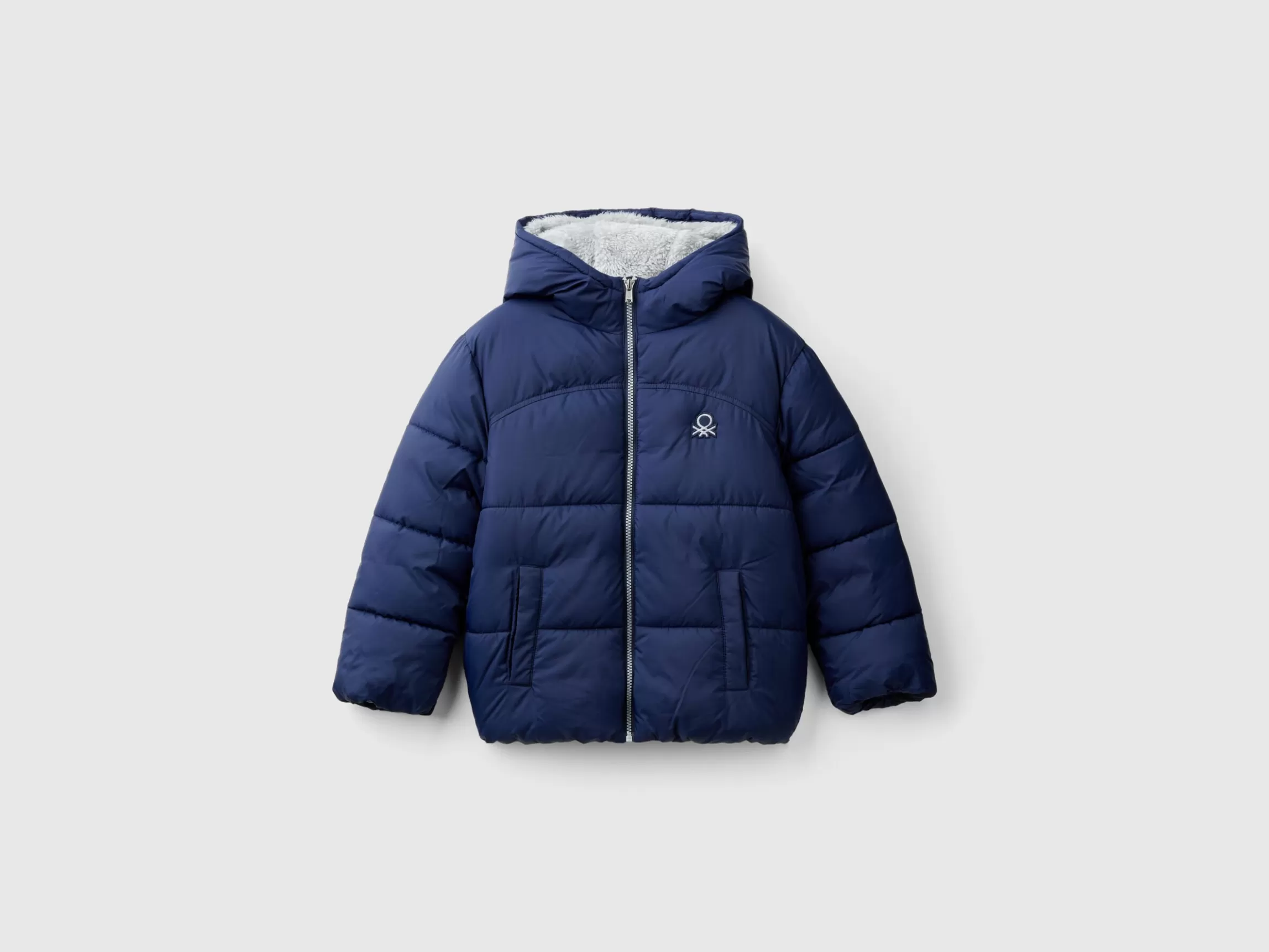 United Colors of Benetton Padded jacket with teddy interior