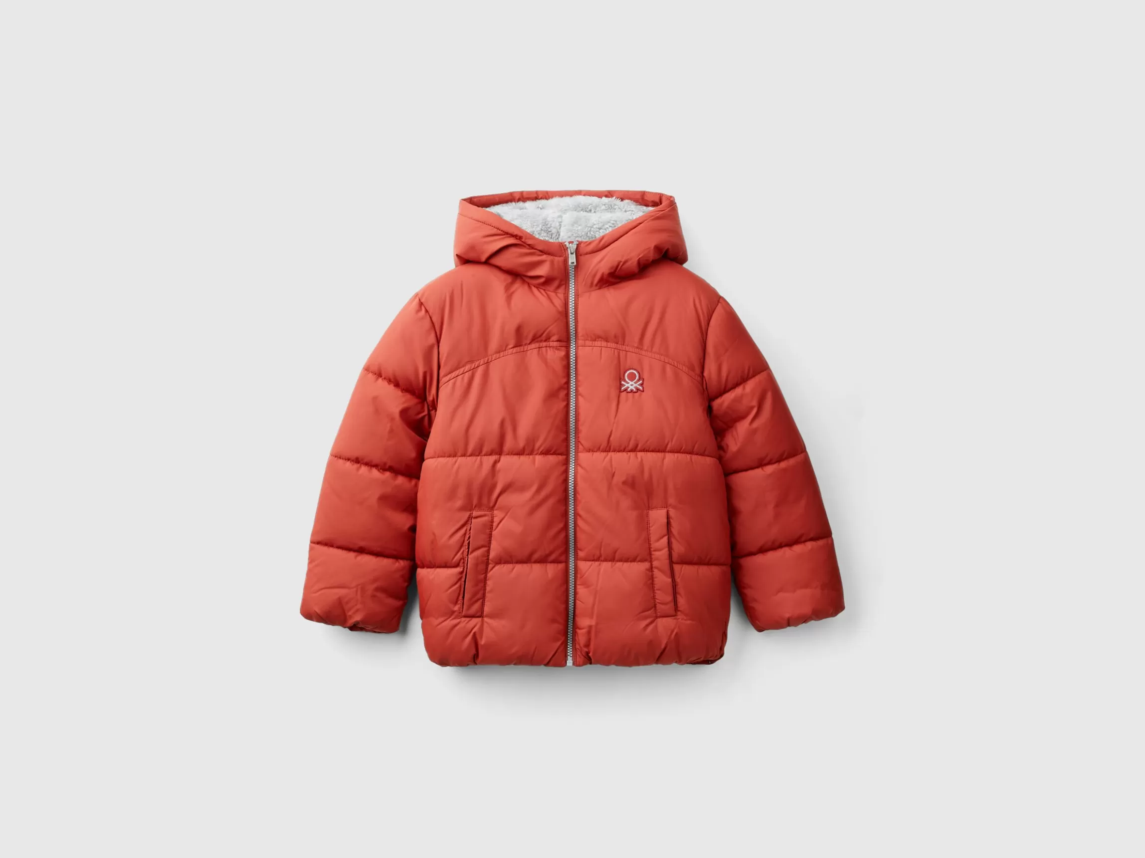 United Colors of Benetton Padded jacket with teddy interior