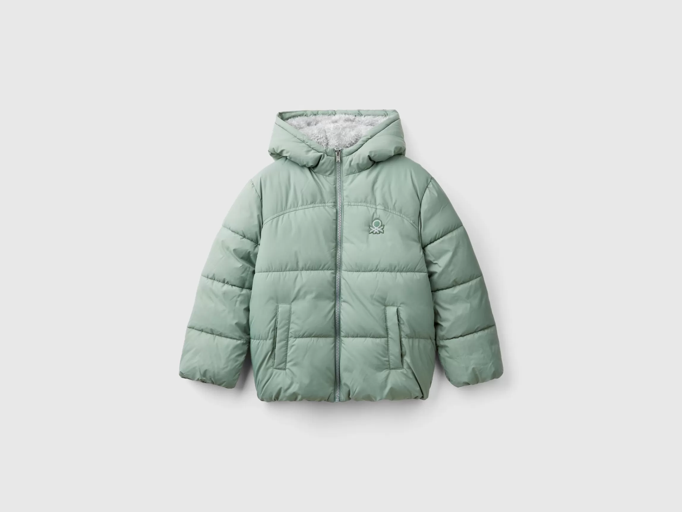 United Colors of Benetton Padded jacket with teddy interior